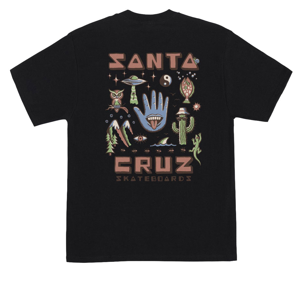 Santa Cruz Tripper T-Shirt - Black image 1