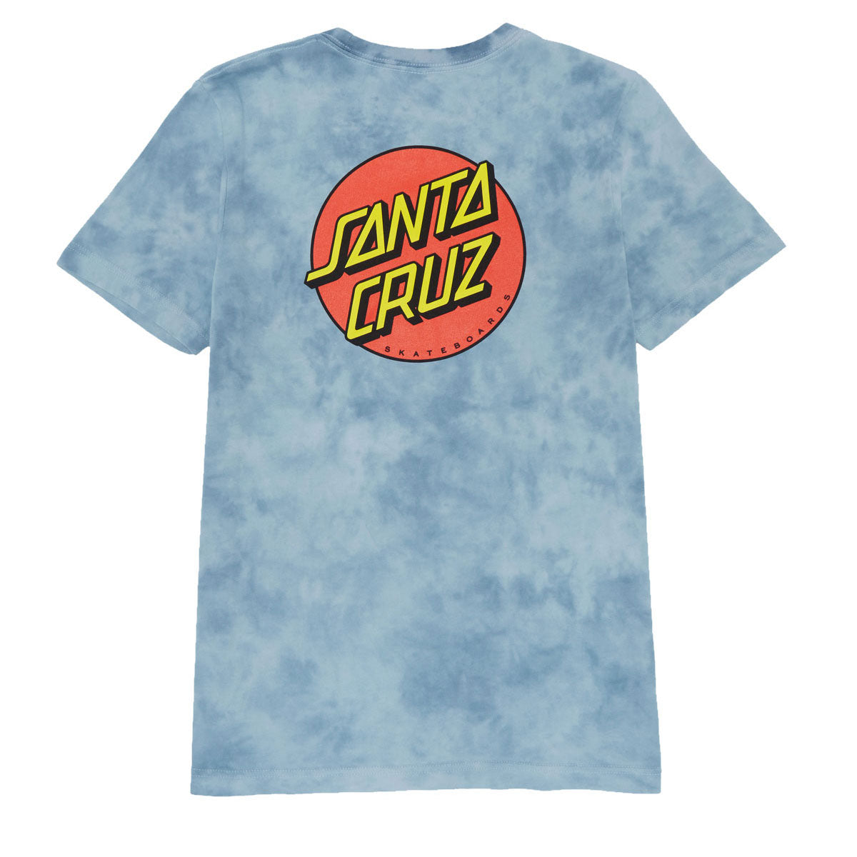 Santa Cruz Womens Classic Dot Relaxed T-Shirt - Tonal Cloud Wash image 2