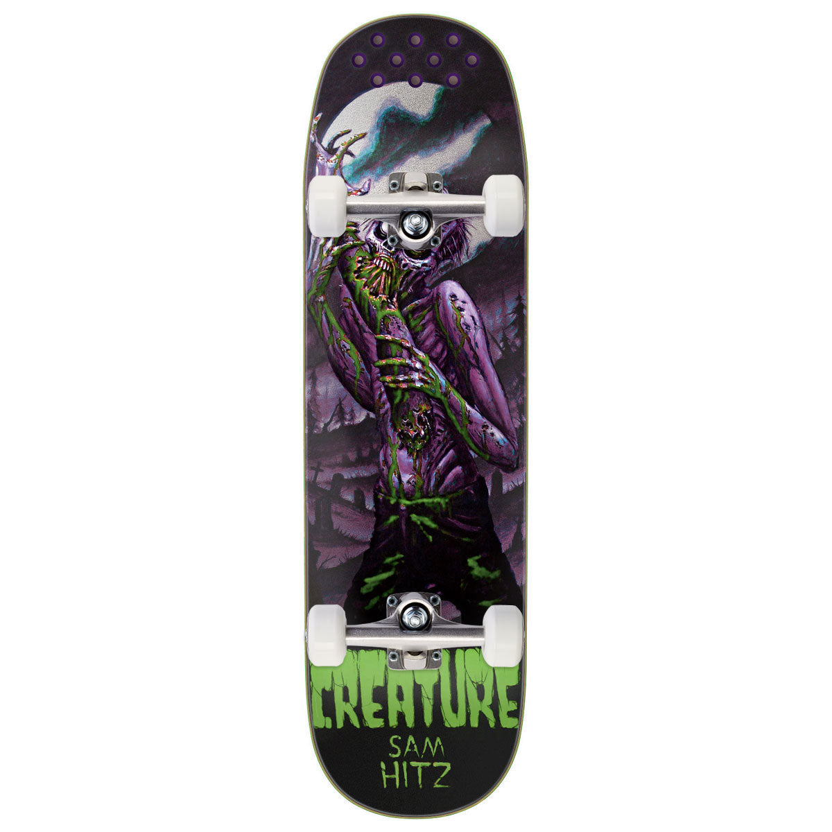 Creature Hitz Feeding Time XX Pro Skateboard Complete - 8.99