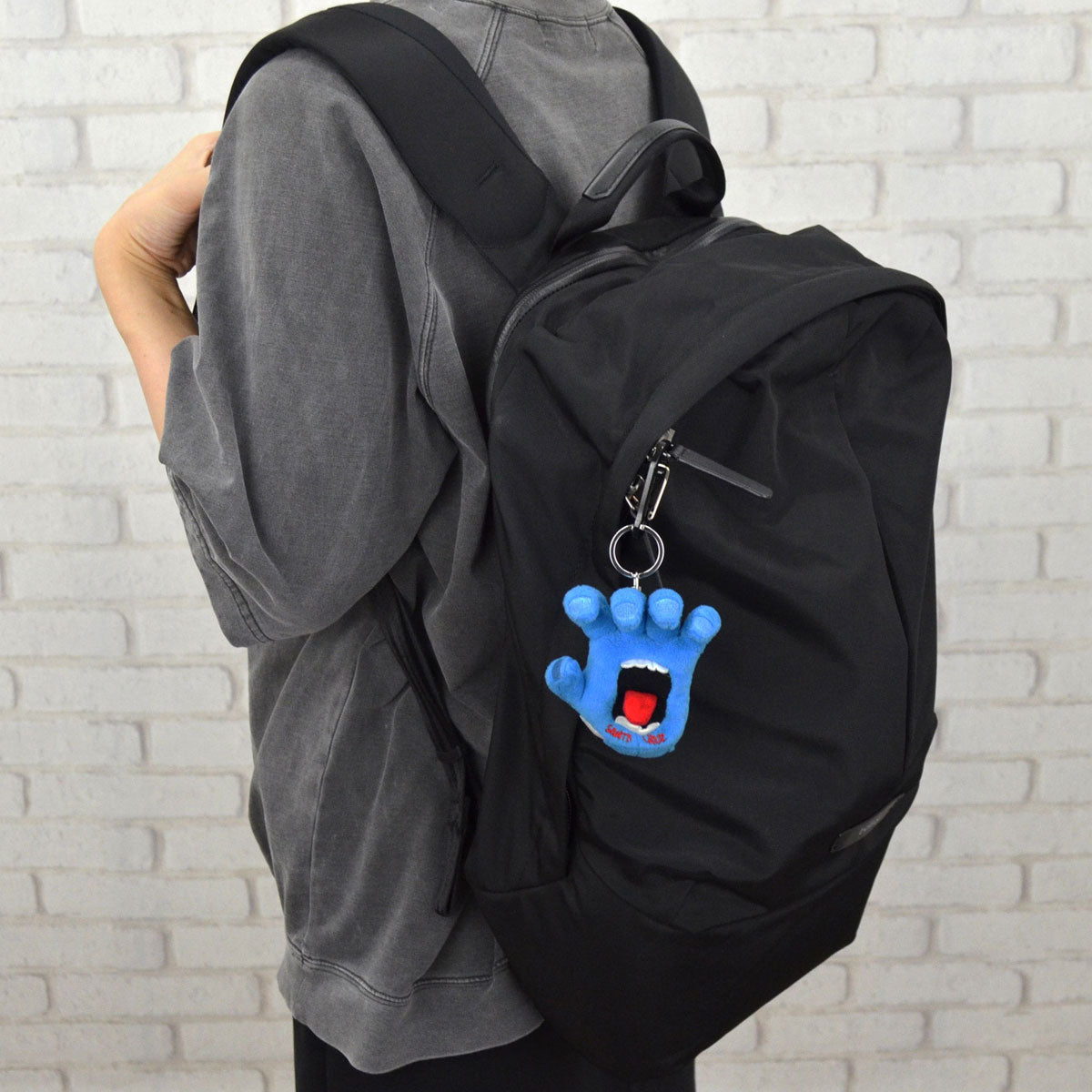 Santa Cruz Screaming Hand Keychain - Blue image 3