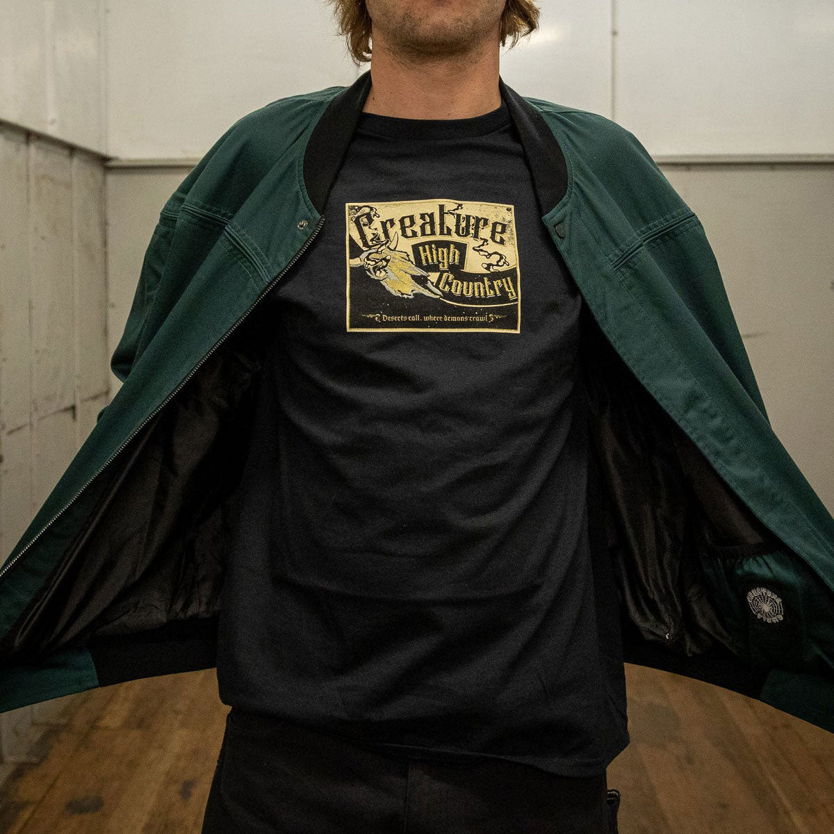 Creature High Country T-Shirt - Black image 3