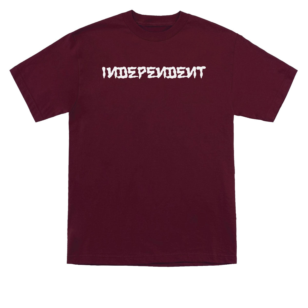 Independent Dressen Bar T-Shirt - Maroon image 1