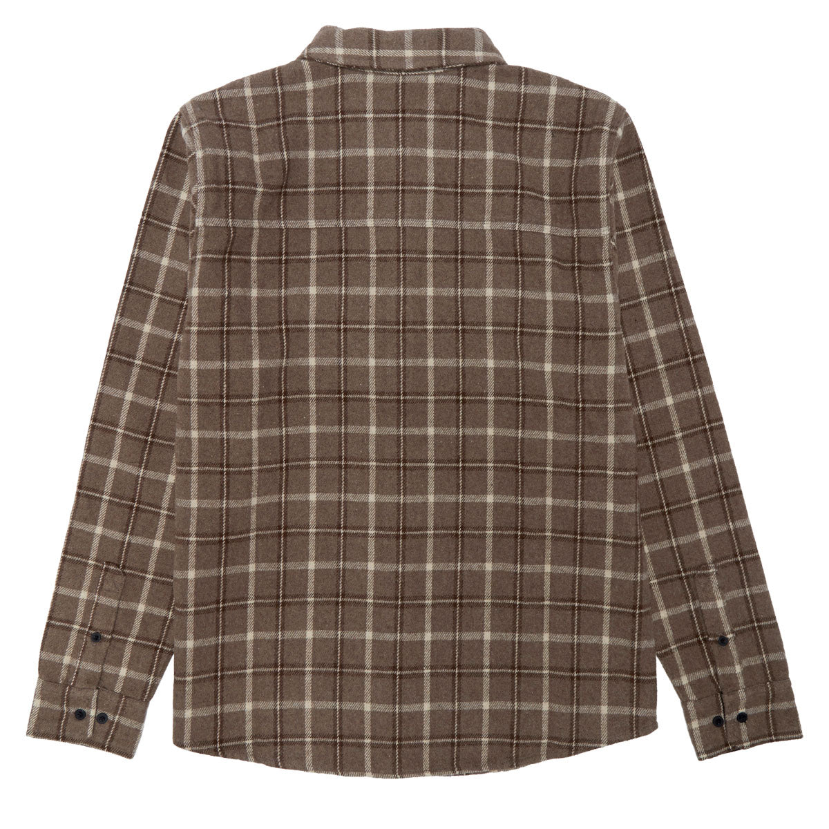 Independent Belmont Long Sleeve Flannel Shirt - Brown/Tan image 2