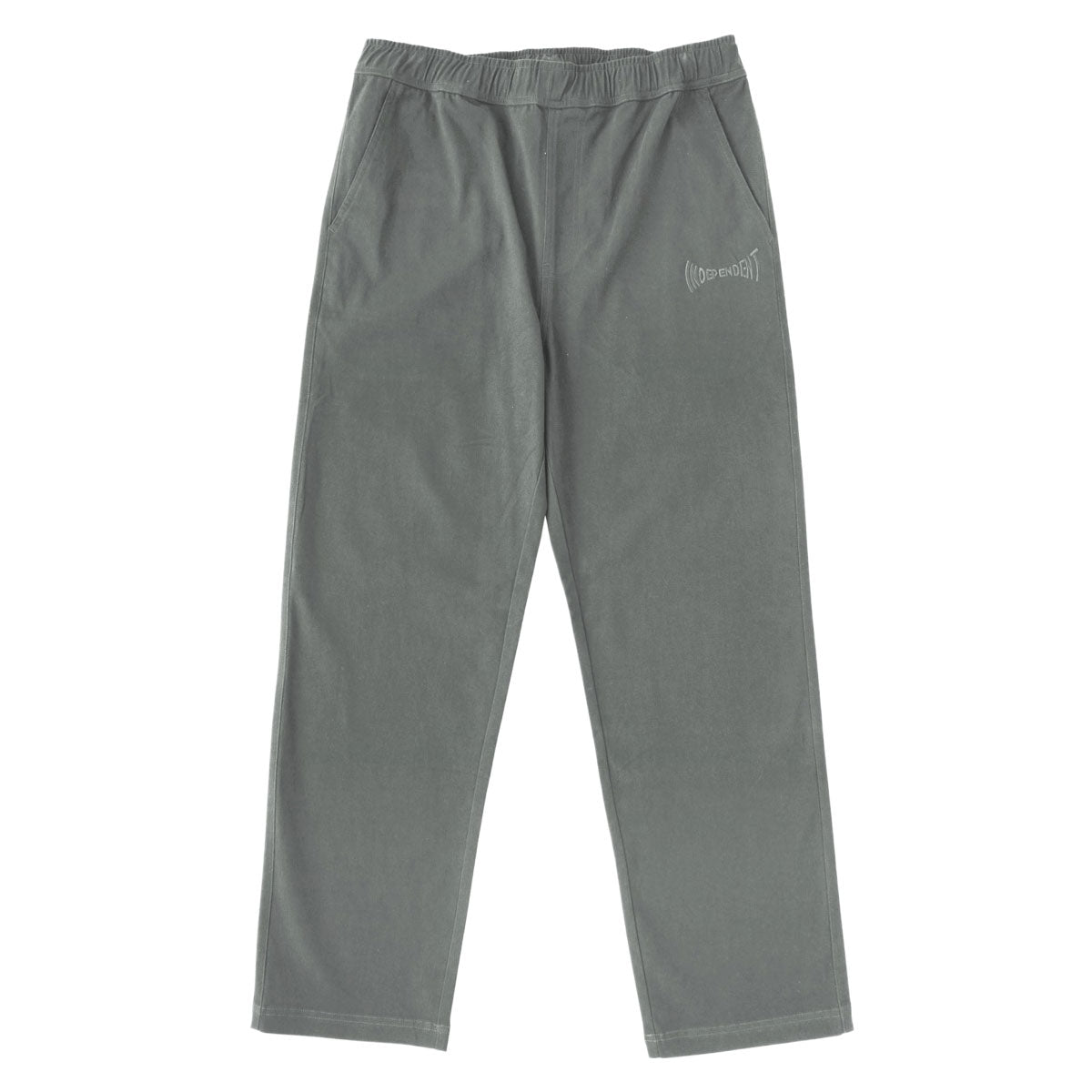 Independent Span Elastic Waist Pants - Slate image 1