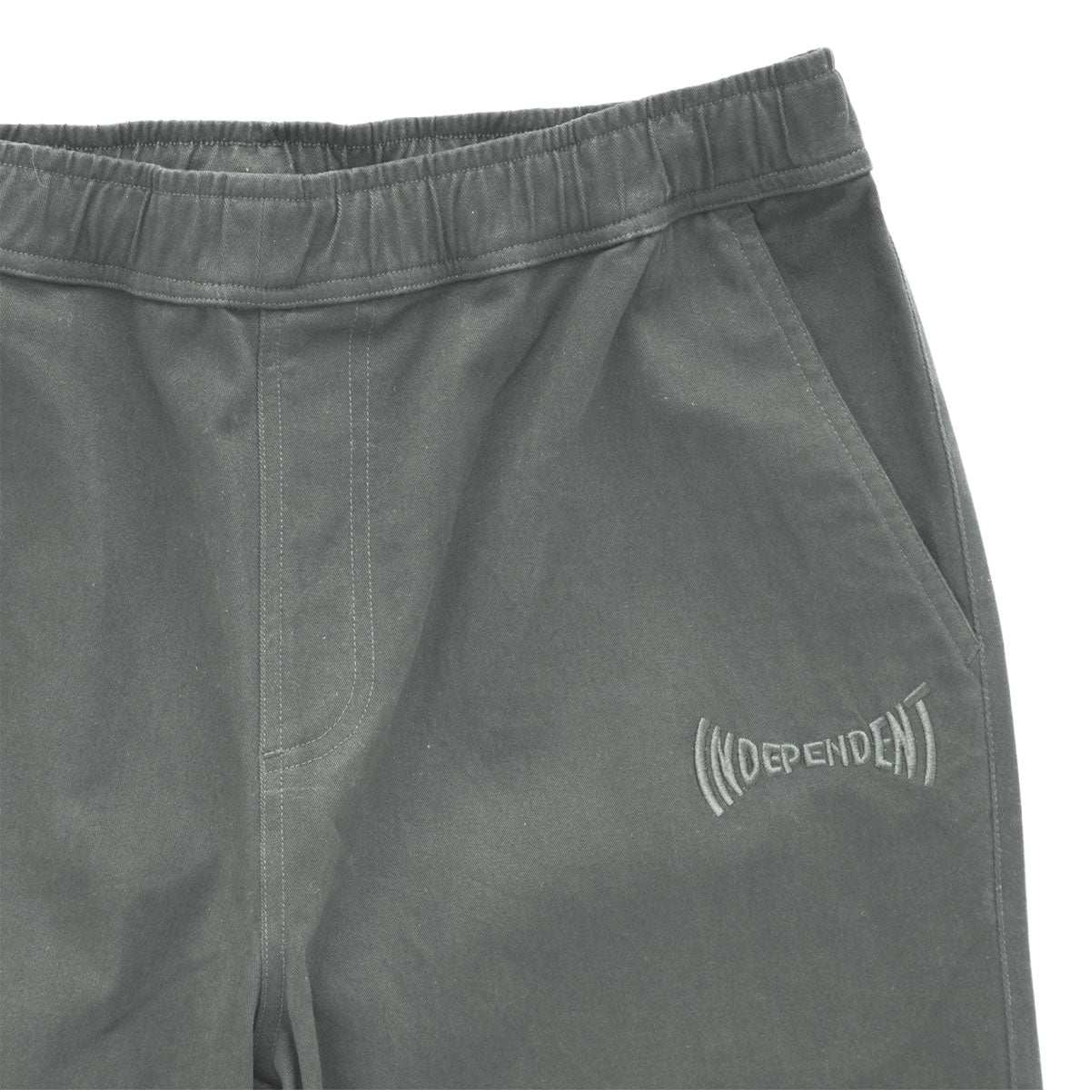 Independent Span Elastic Waist Pants - Slate image 3