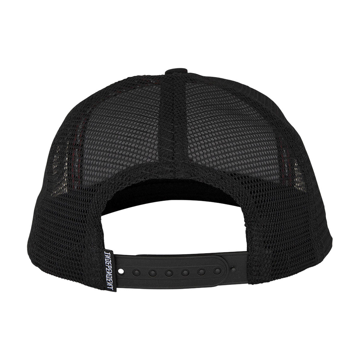 Independent Dressen Skull Rose Snapback Hat - Black image 3