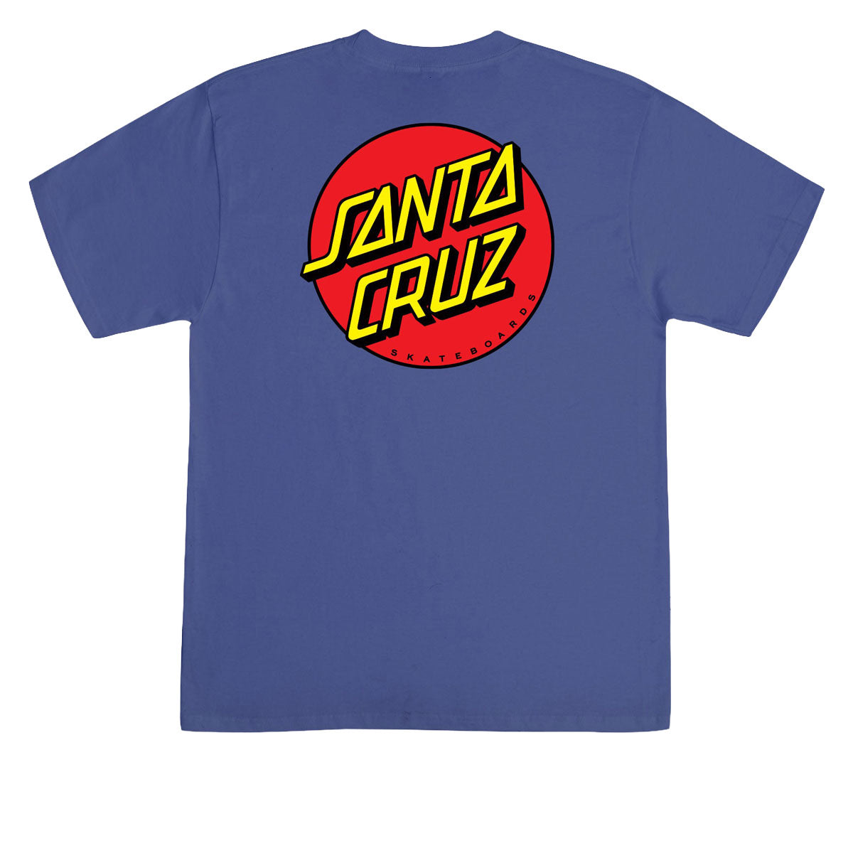 Santa Cruz Classic Dot T-Shirt - Metro Blue image 2