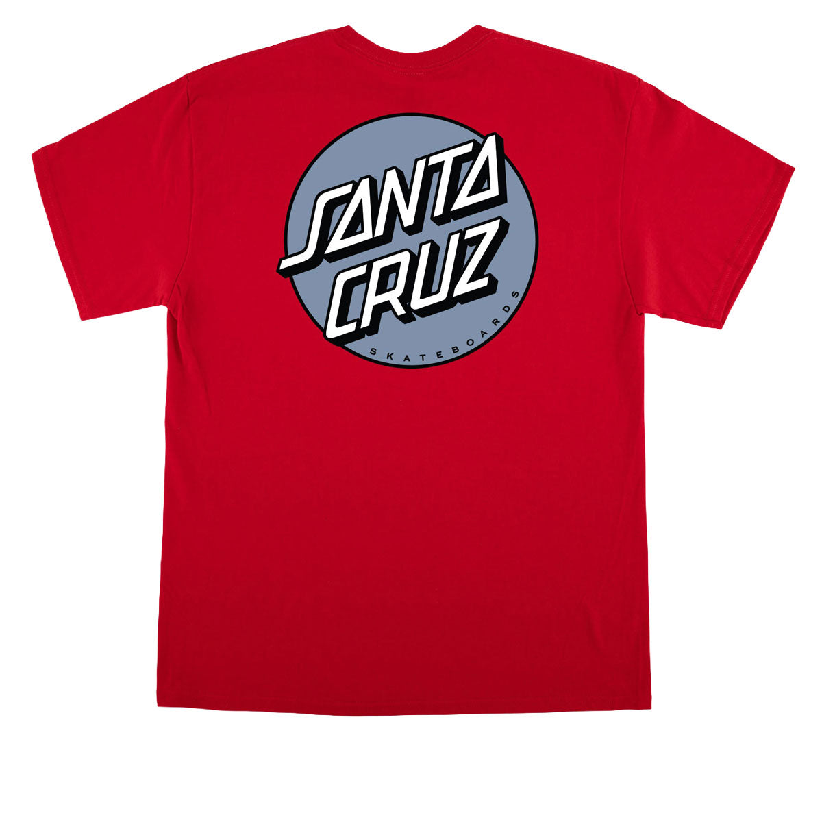 Santa Cruz Other Dot T-Shirt - Cherry Red/Slate image 2