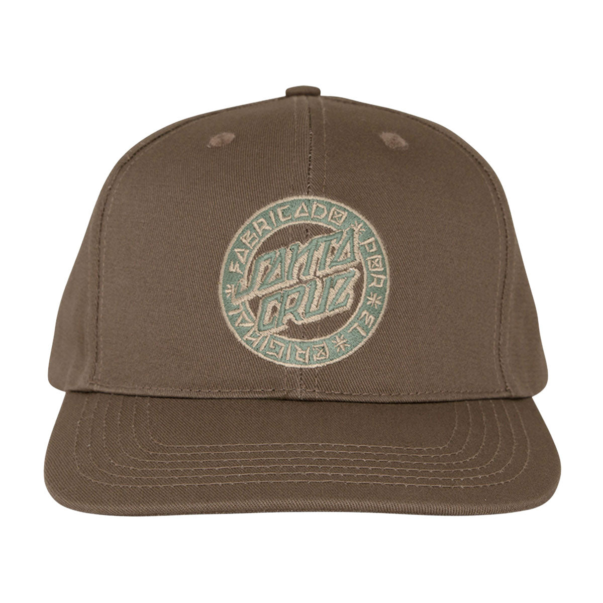 Santa Cruz Loco Dot Snapback Hat - Saddle image 2