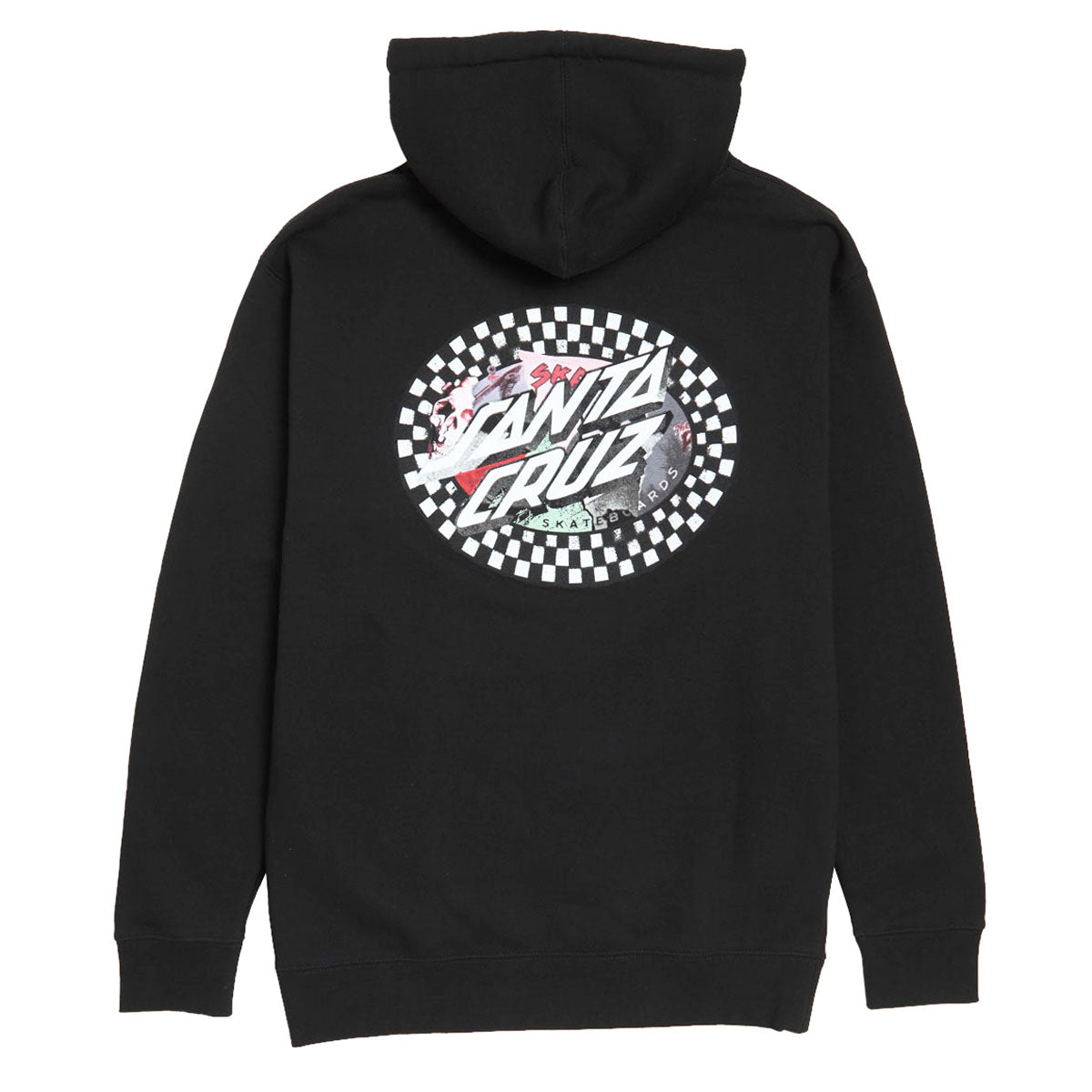 Santa Cruz Collage Oval Dot Hoodie - Black image 1