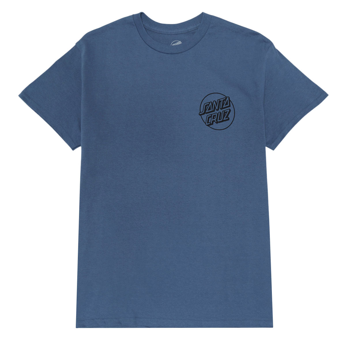 Santa Cruz Opus Dot T-Shirt - Indigo Blue/Black image 1