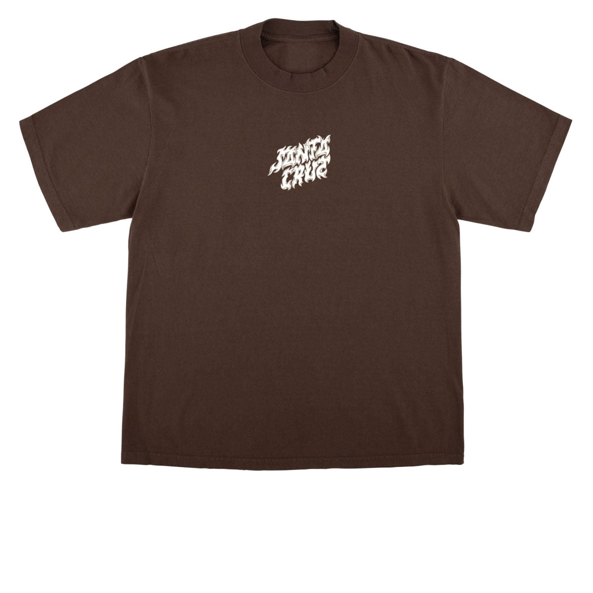 Santa Cruz Razor Dot Center T-Shirt - Mocha image 1