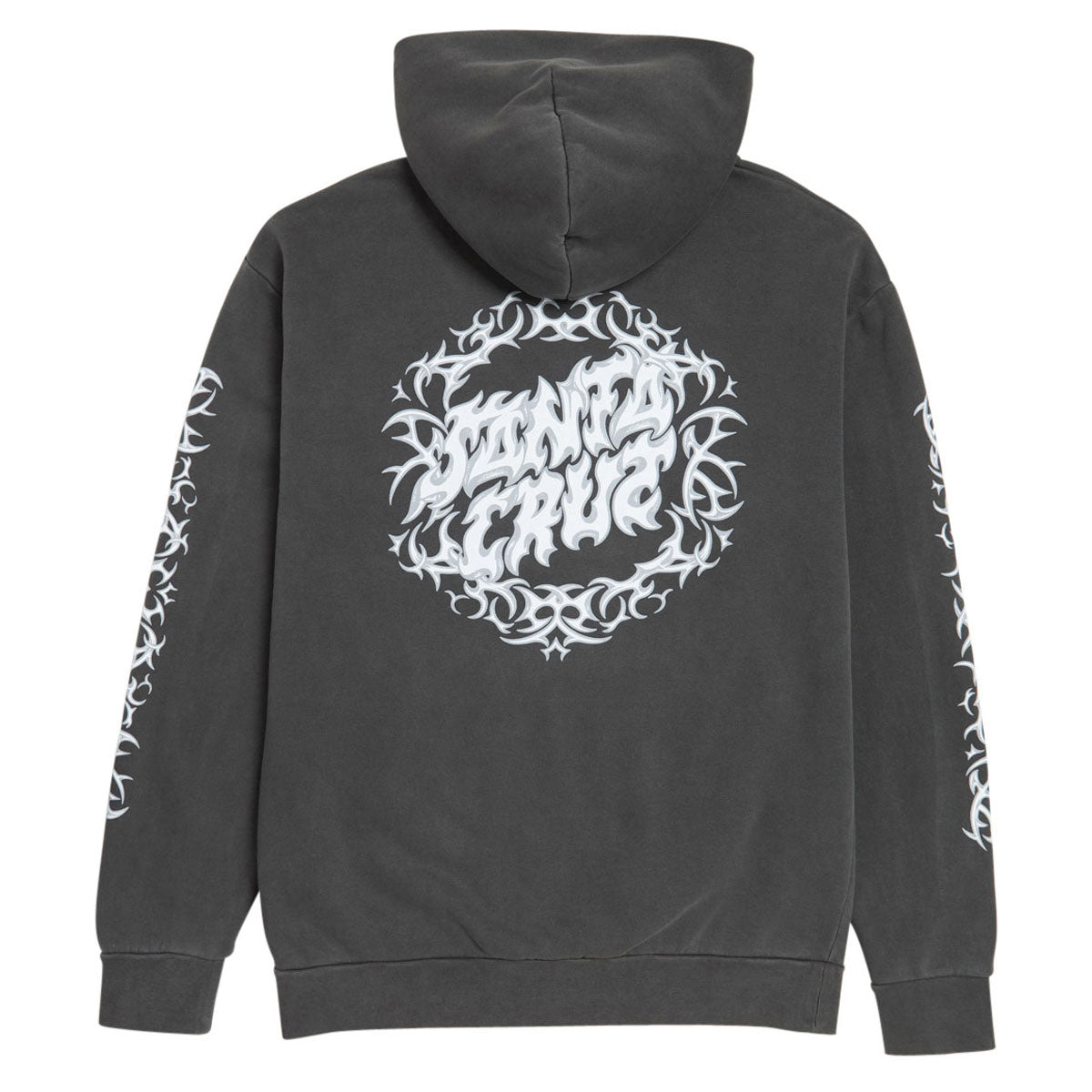 Santa Cruz Razor Dot Center Hoodie - Pigment Black image 2