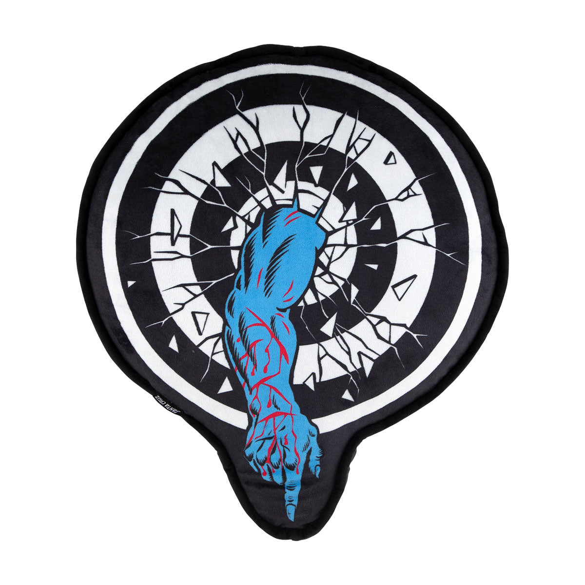 Santa Cruz Roskopp Target Pillow - Black image 1