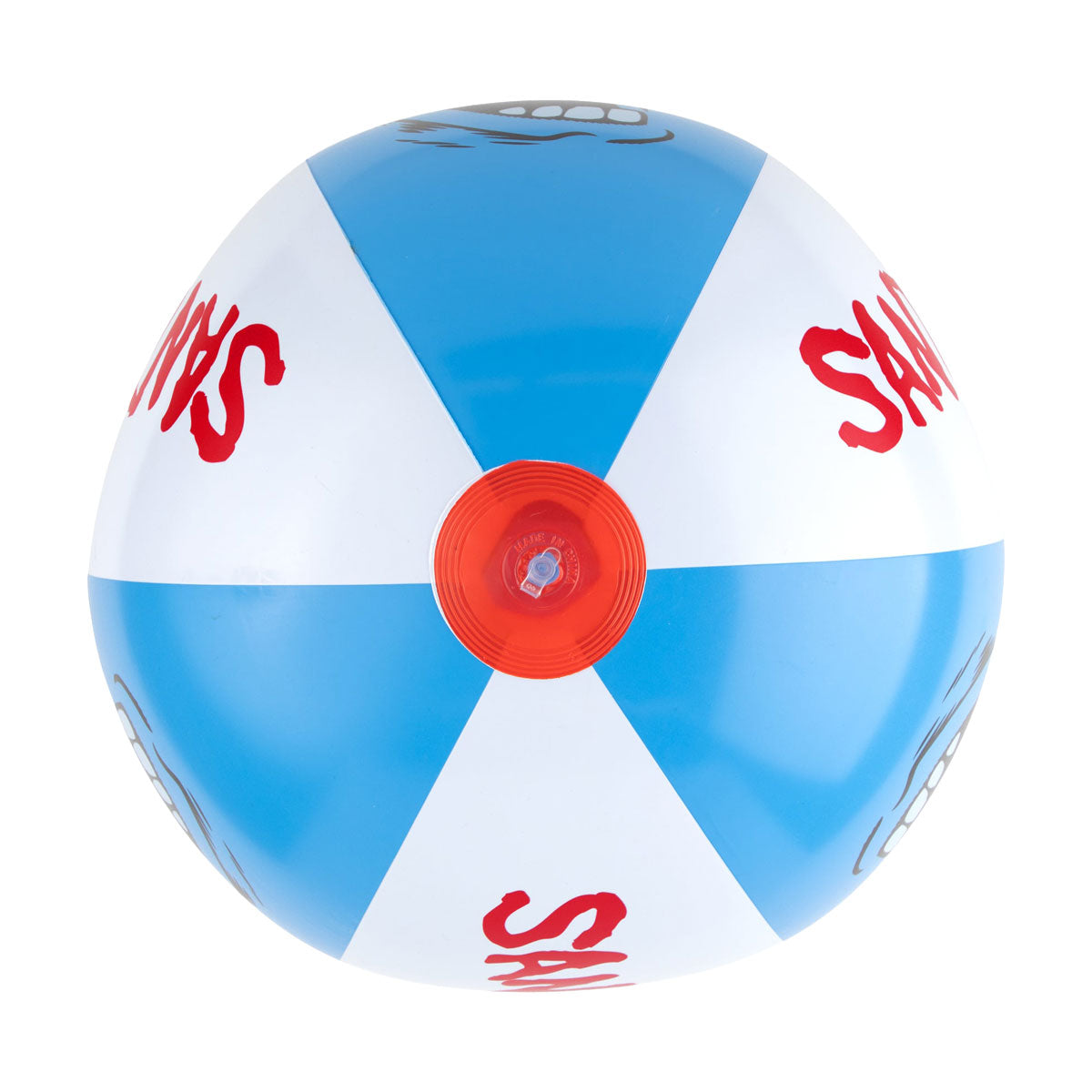 Santa Cruz Screaming Mouth Beach Ball - Blue/White image 3