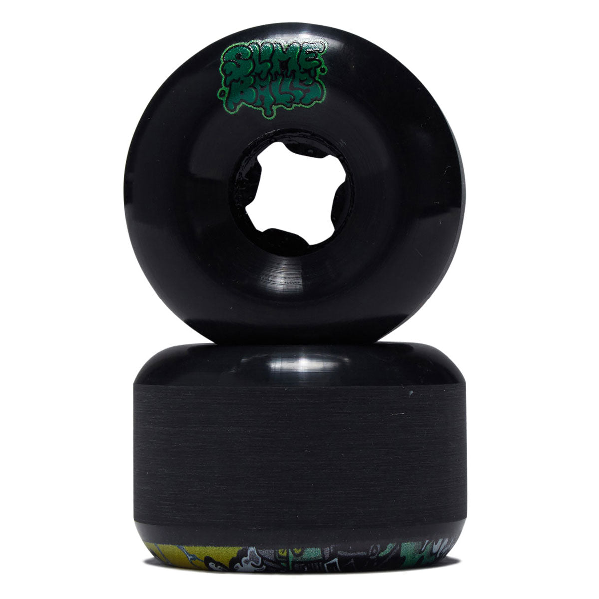 Slime Balls Accelerator Vomit Mini 99a Skateboard Wheels - Black - 58mm image 2