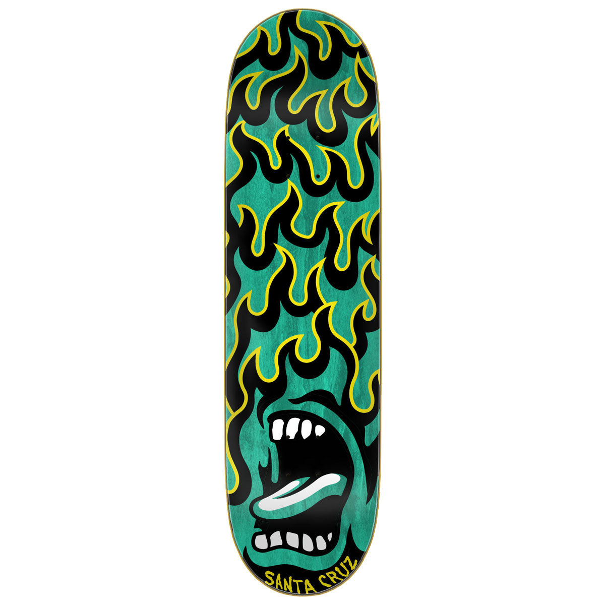 Santa Cruz Screaming Flame 7 Ply Birch  Skateboard Deck - 8.50