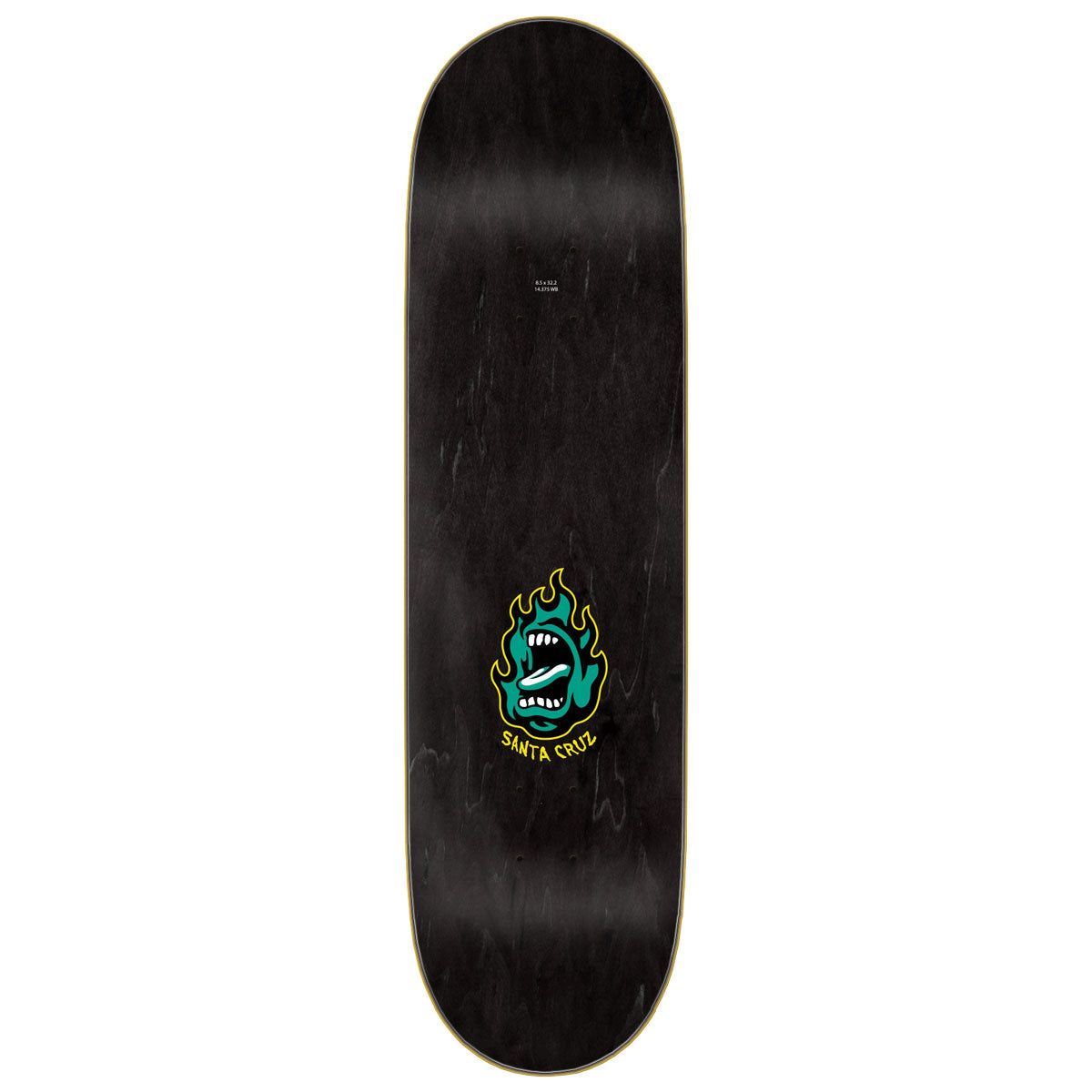 Santa Cruz Screaming Flame 7 Ply Birch  Skateboard Deck - 8.50