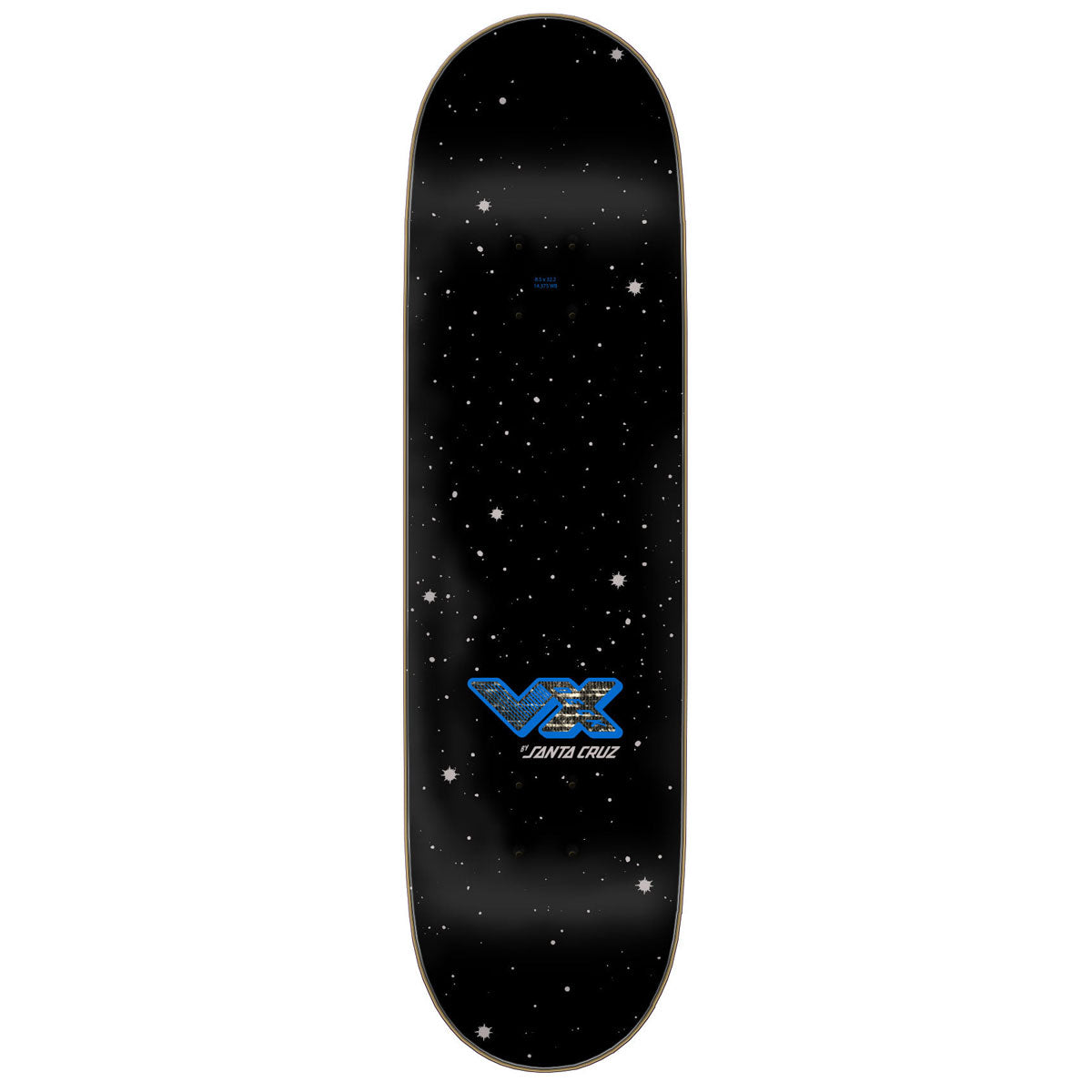 Santa Cruz Wooten Part Two VX Skateboard Deck - 8.50