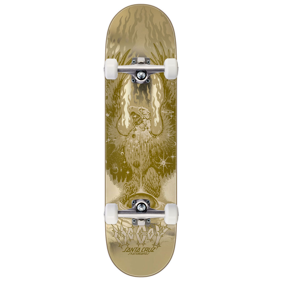 Santa Cruz McCoy Cosmic Eagle VX Twin Skateboard Complete - 8.25