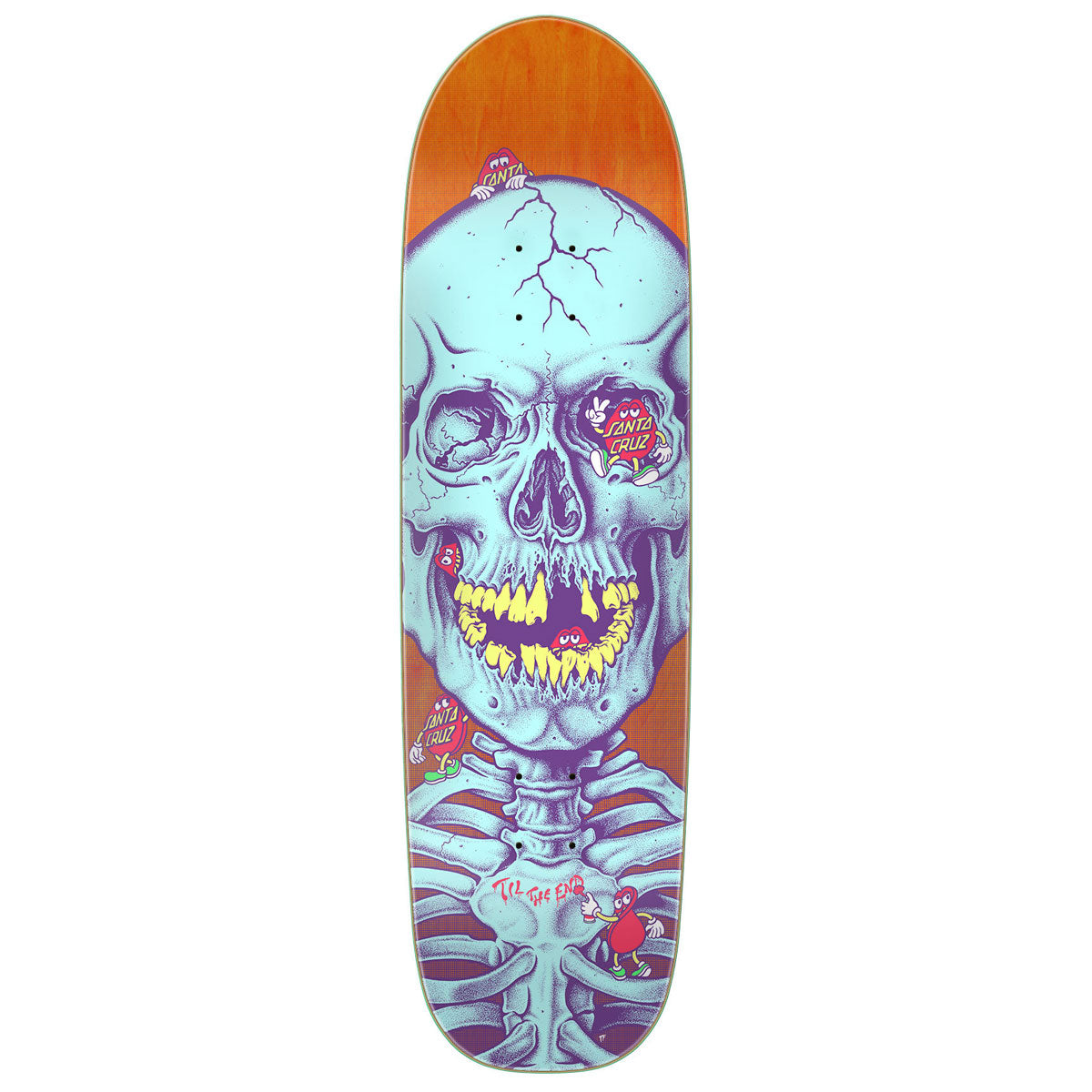 Santa Cruz Dot Dudes FeelBase Skateboard Deck - 8.50