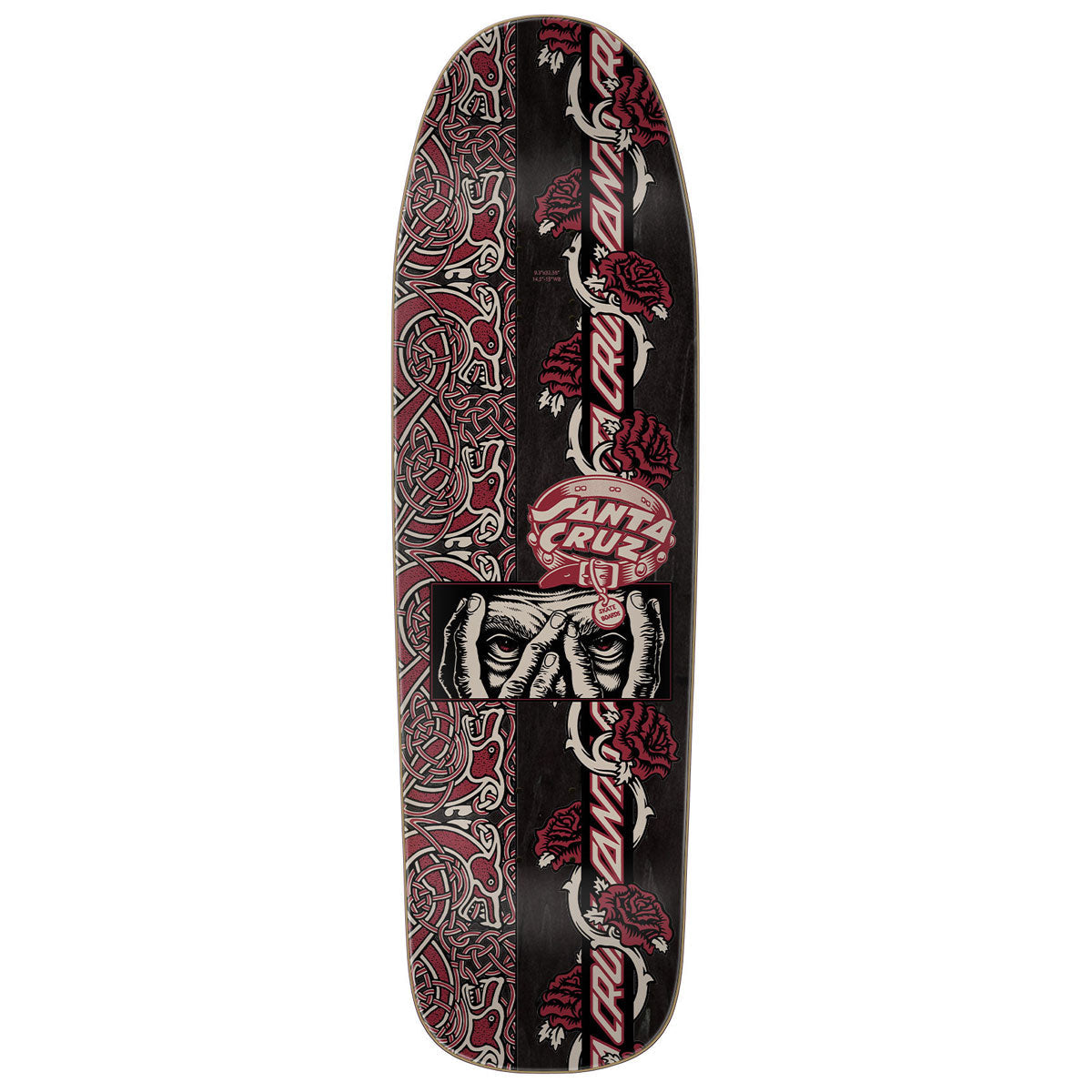 Santa Cruz Dressen Evo Pro Shaped Skateboard Deck - 9.30