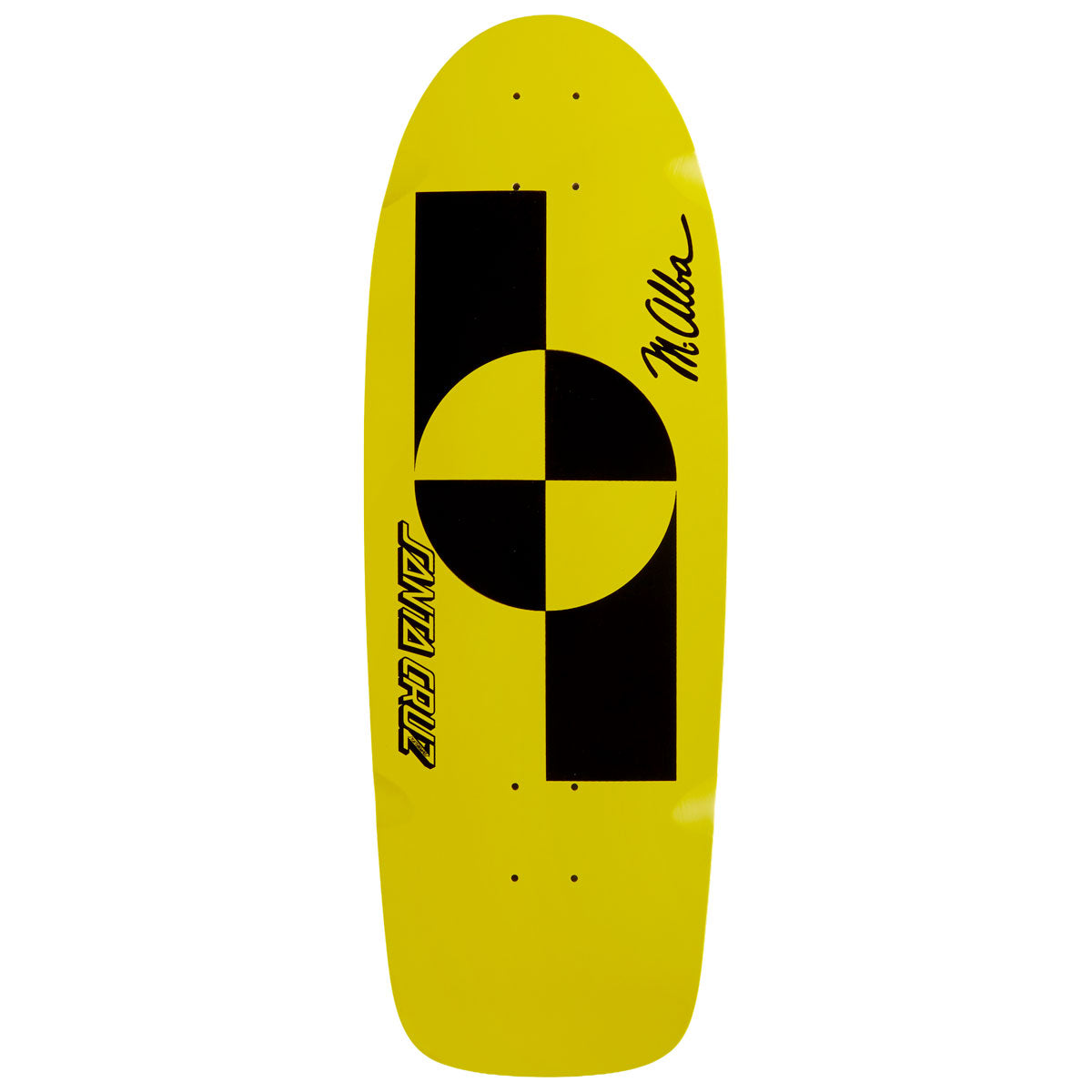 Santa Cruz Malba Crash Test Reissue Skateboard Deck - 10.03