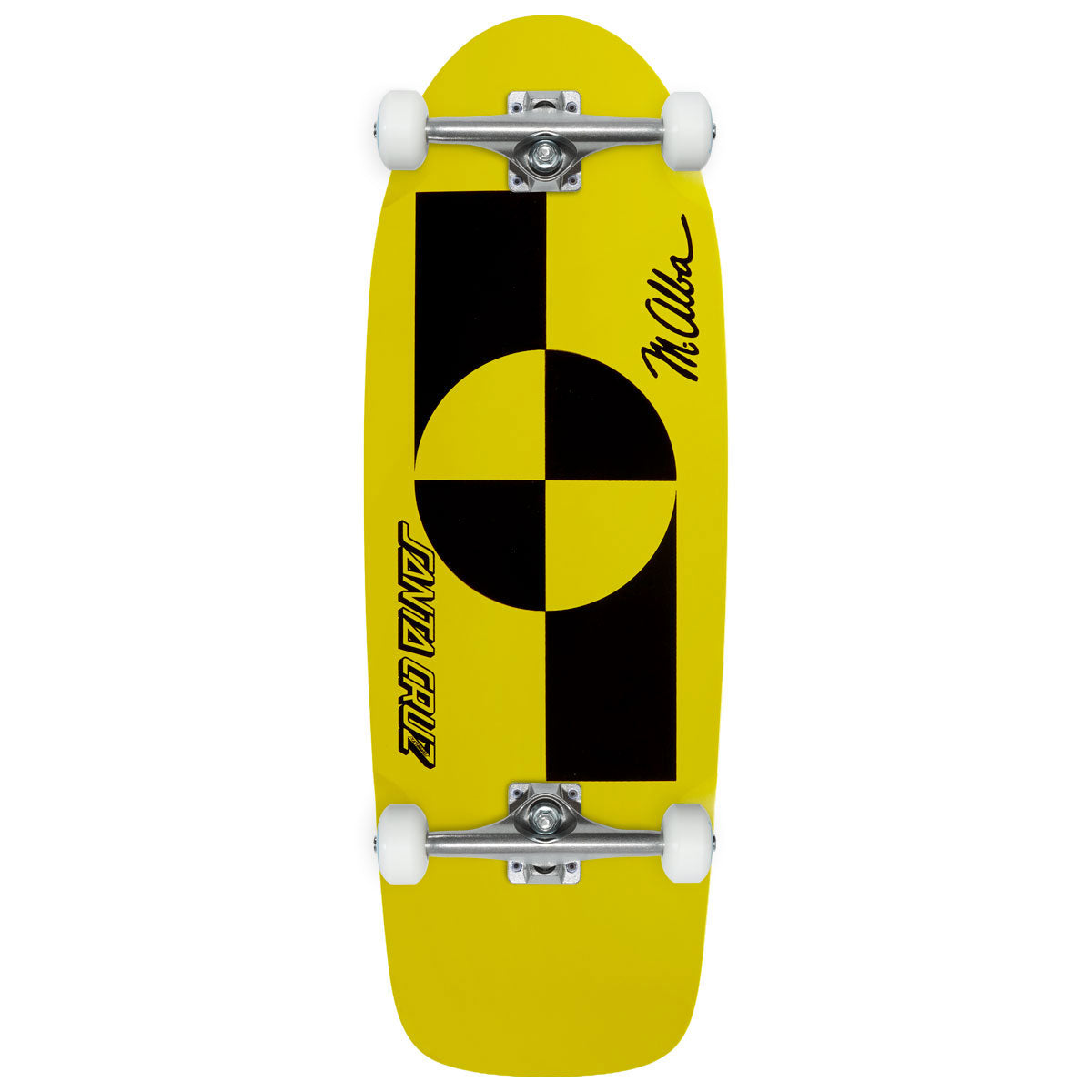 Santa Cruz Malba Crash Test Reissue Skateboard Complete - 10.03