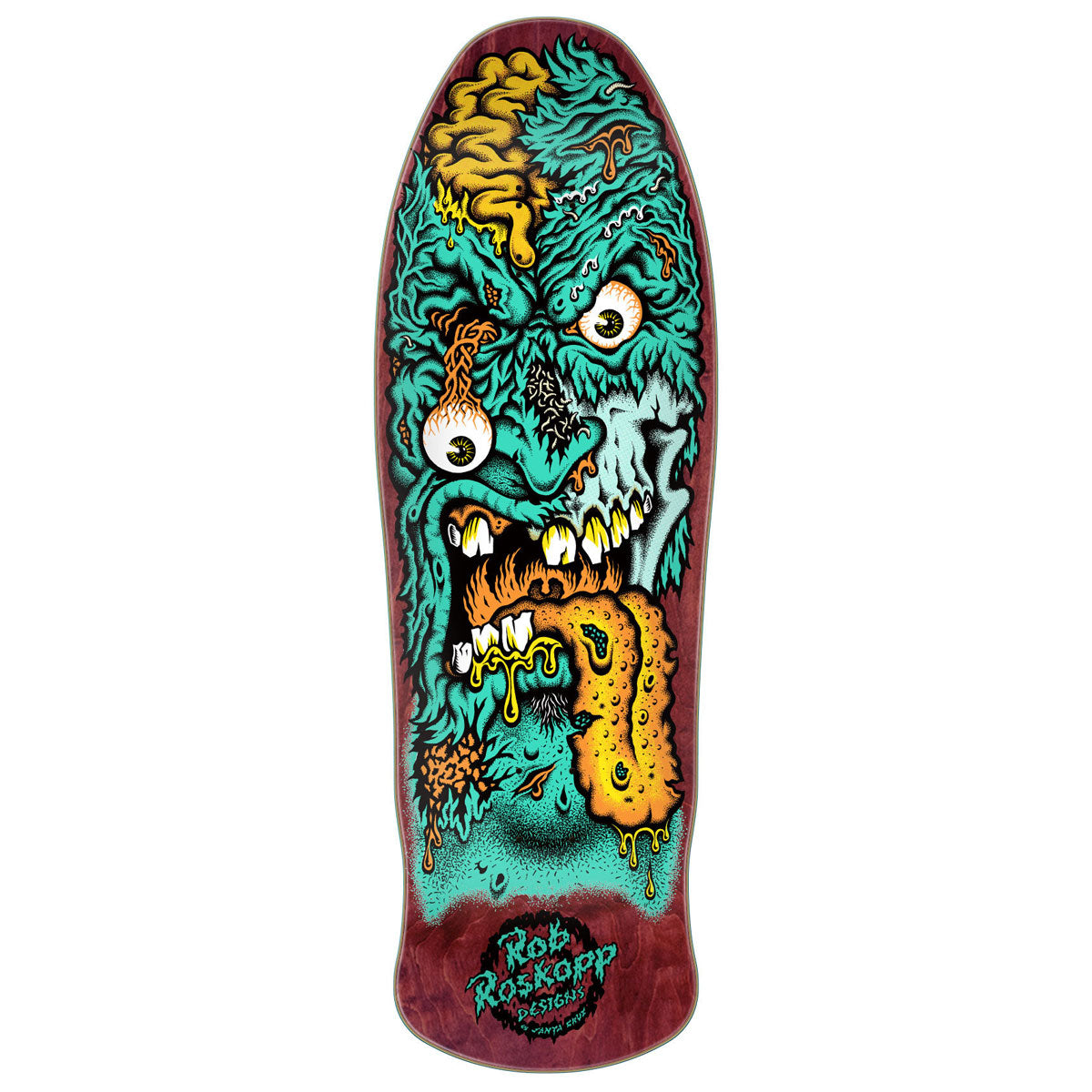 Santa Cruz Roskopp Face Two Reissue Skateboard Deck - 9.90