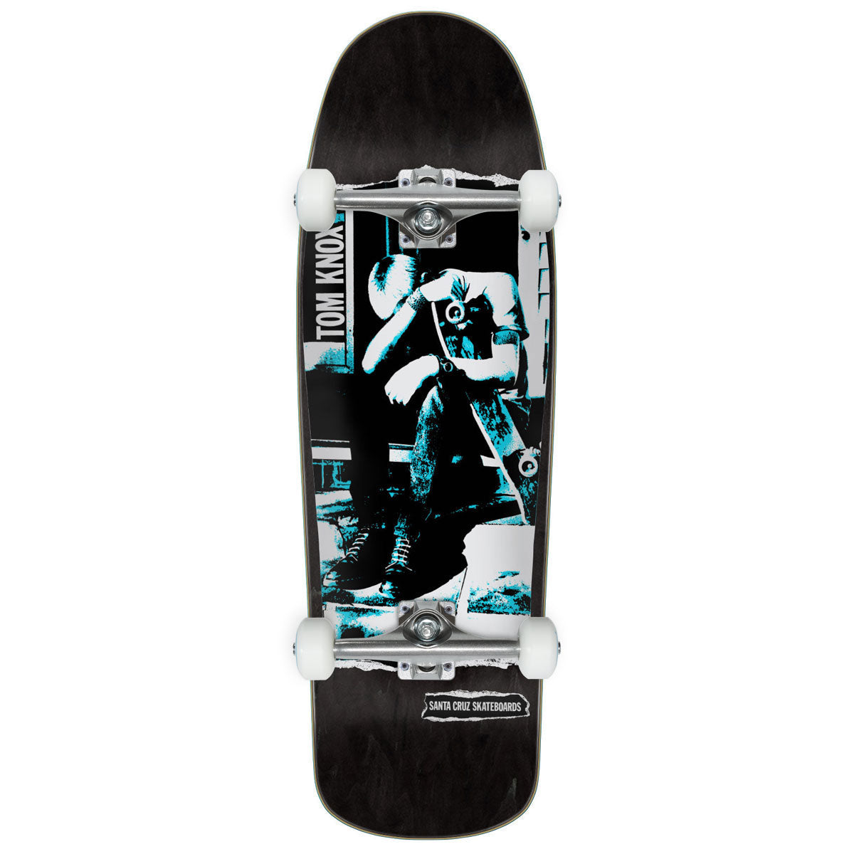 Santa Cruz Knox Punk 2025 Reissue Skateboard Complete - 9.89