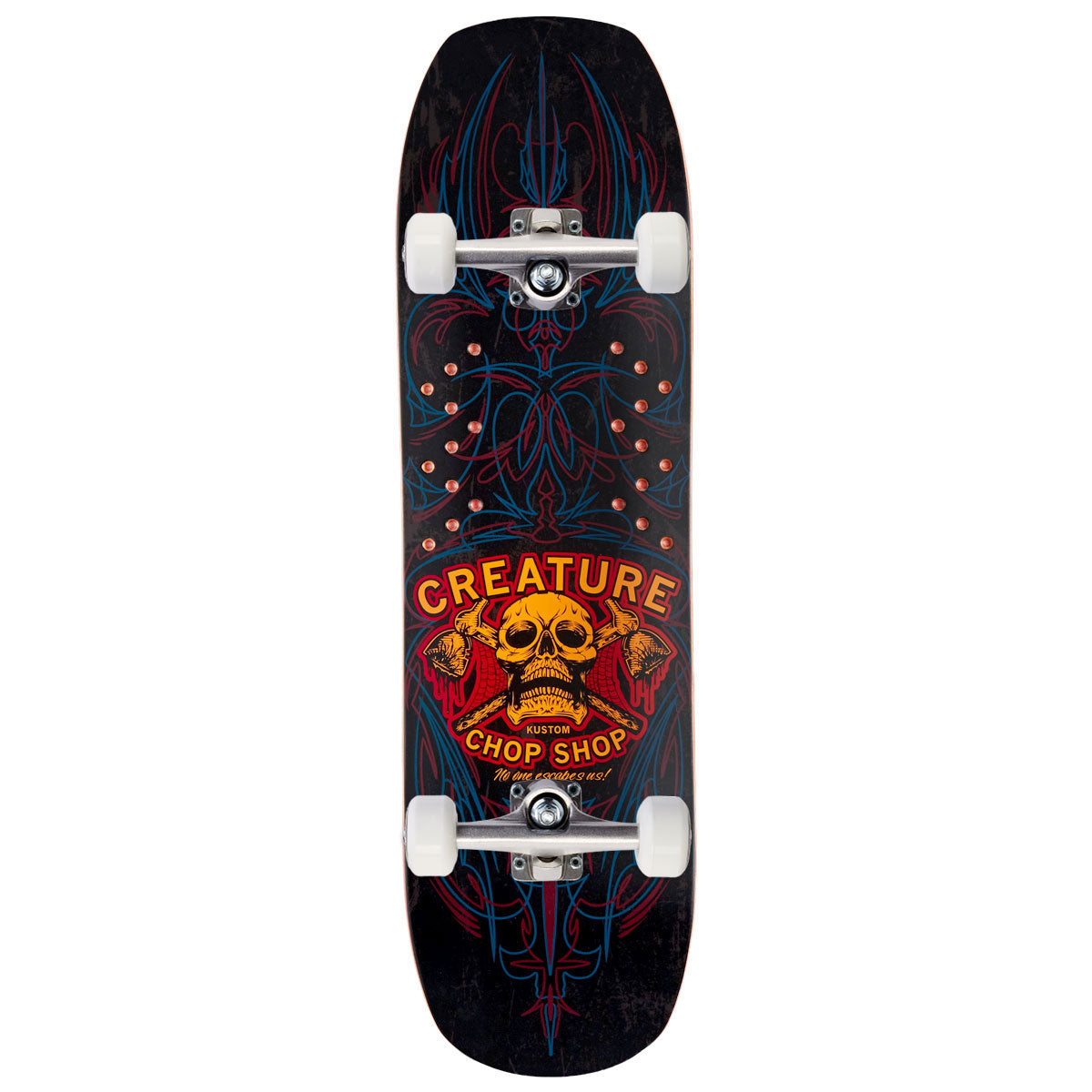 Creature Chop Shop Pinstripe Skateboard Complete - 8.75