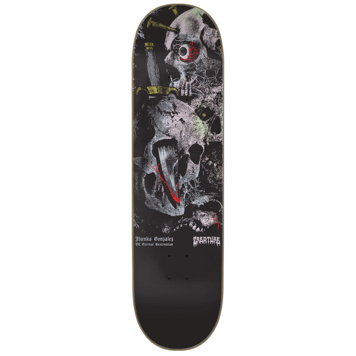 Creature Gonzalez Mortem VX Skateboard Deck - 8.375