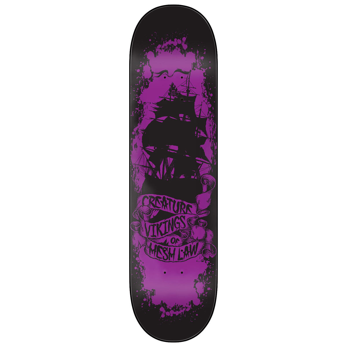 Creature Gravette Vikings of Hesh Law XX Pro Skateboard Deck - 8.30