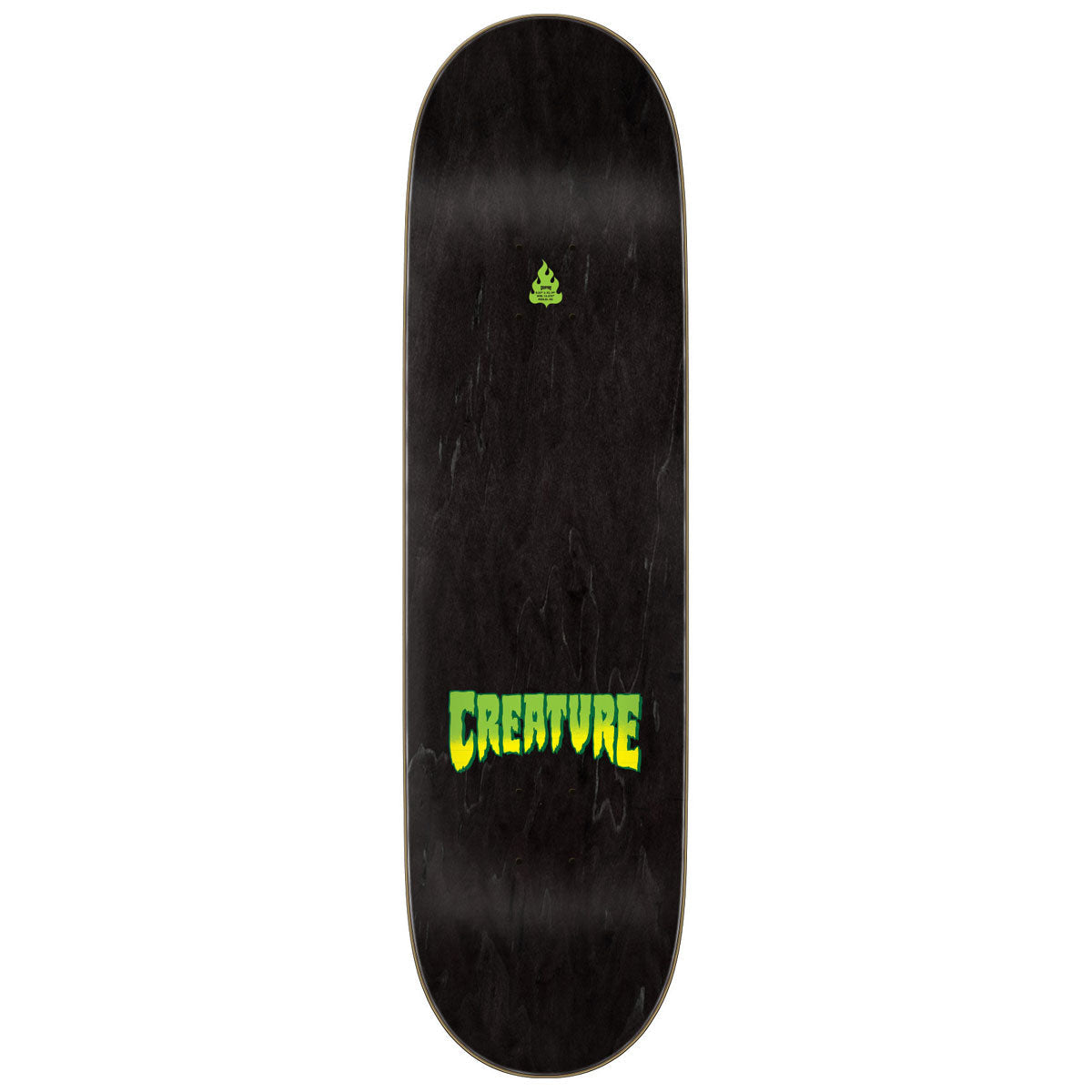 Creature Logo Spray Skateboard Deck - 8.53