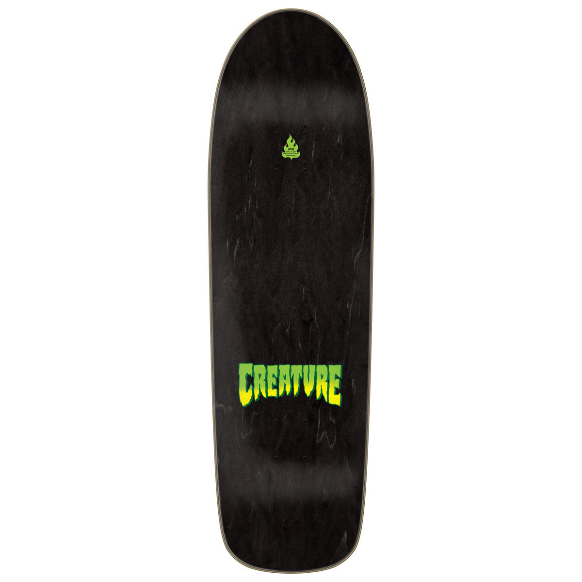 Creature Logo Spray Skateboard Deck - 9.30