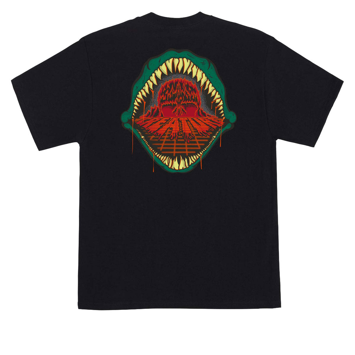 Creature Lost At Sea T-Shirt - Black image 1