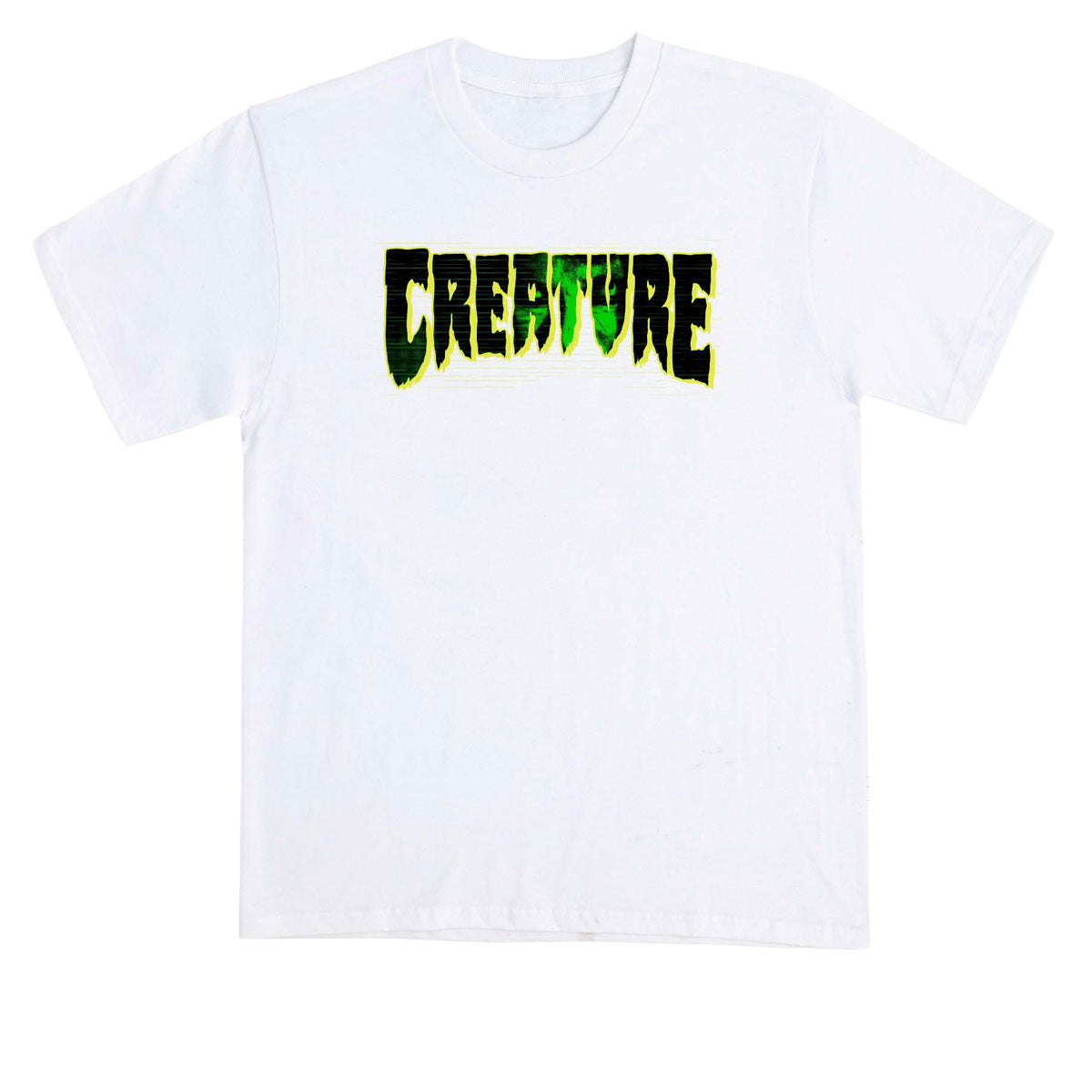 Creature Logo Witch T-Shirt - White image 1