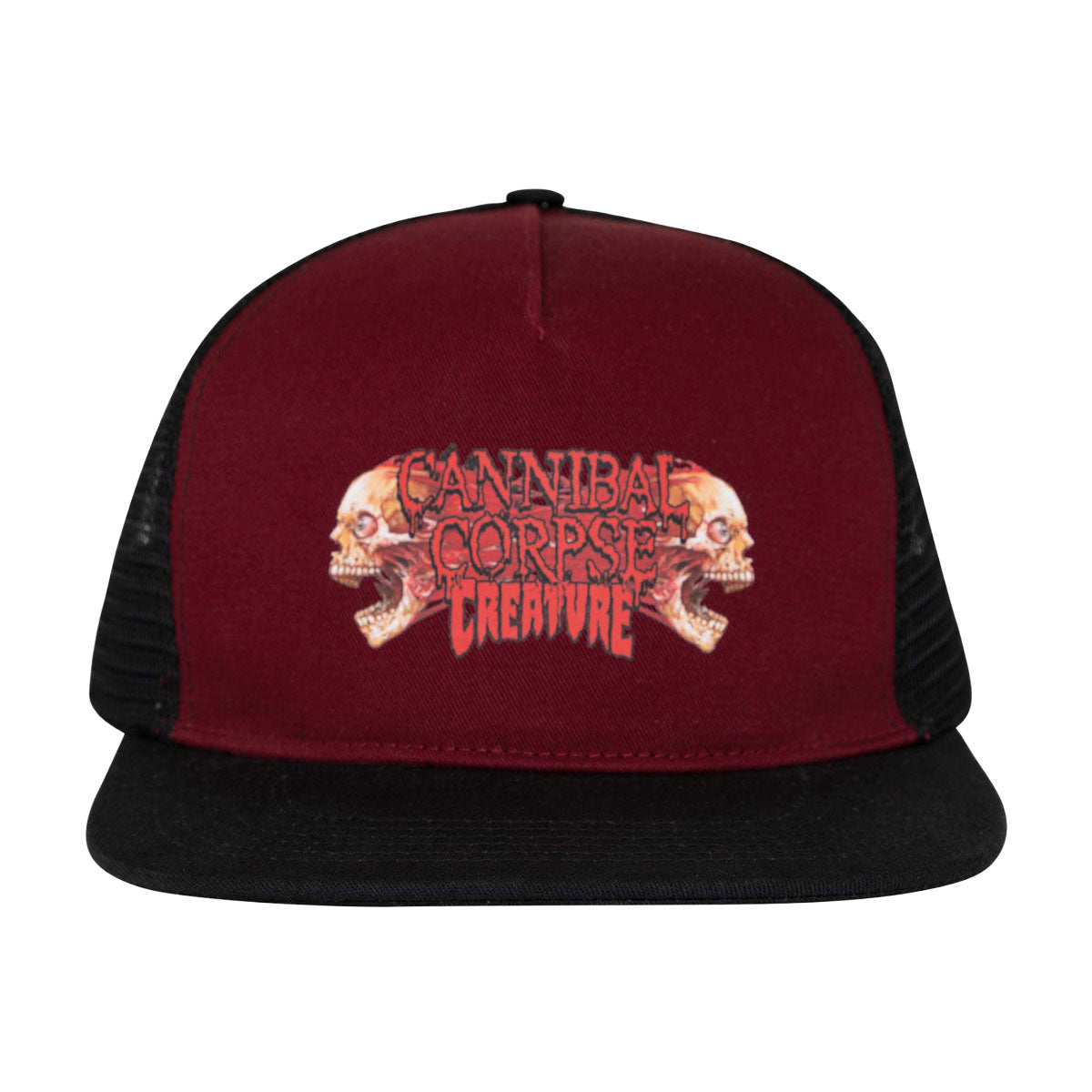 Creature x Cannibal Corpse Snapback Hat - Cardinal image 2