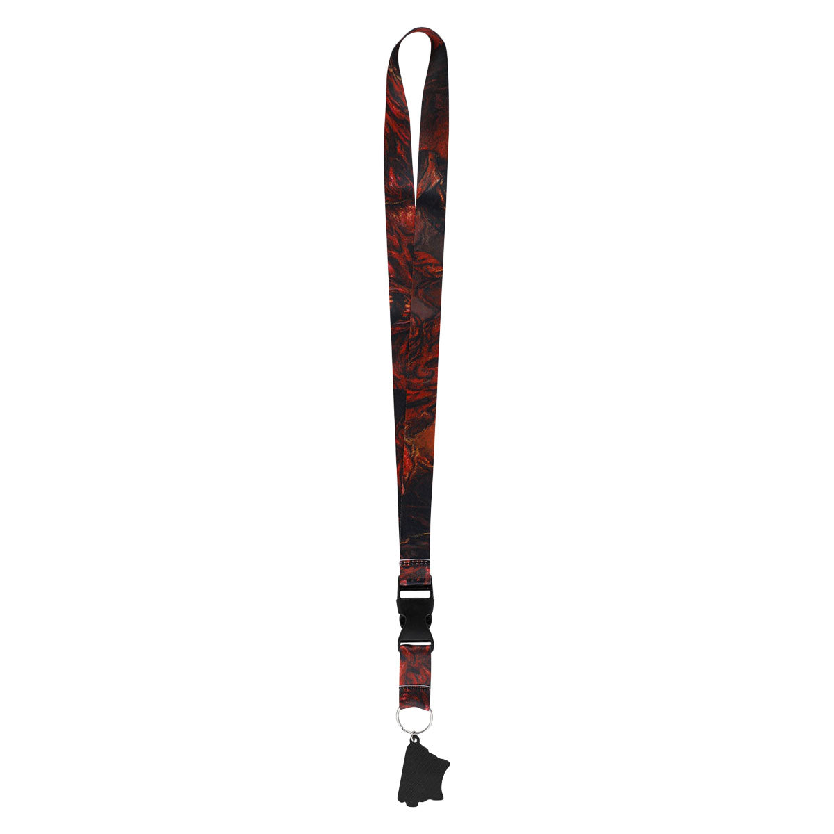 Creature x Cannibal Corpse Lanyard Keychain - Red/Black image 3