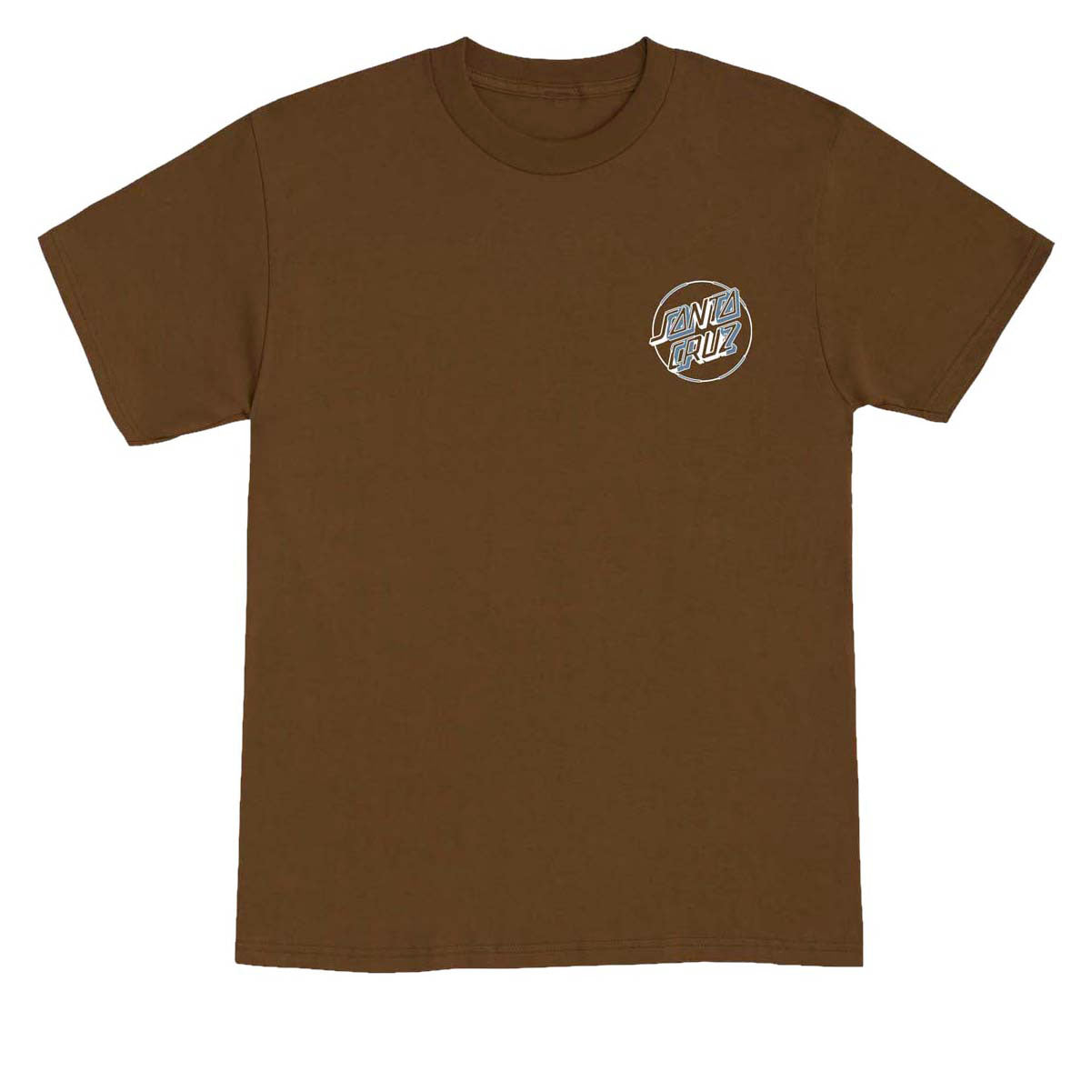 Santa Cruz Acid Cloud Dot T-Shirt - Brown image 2