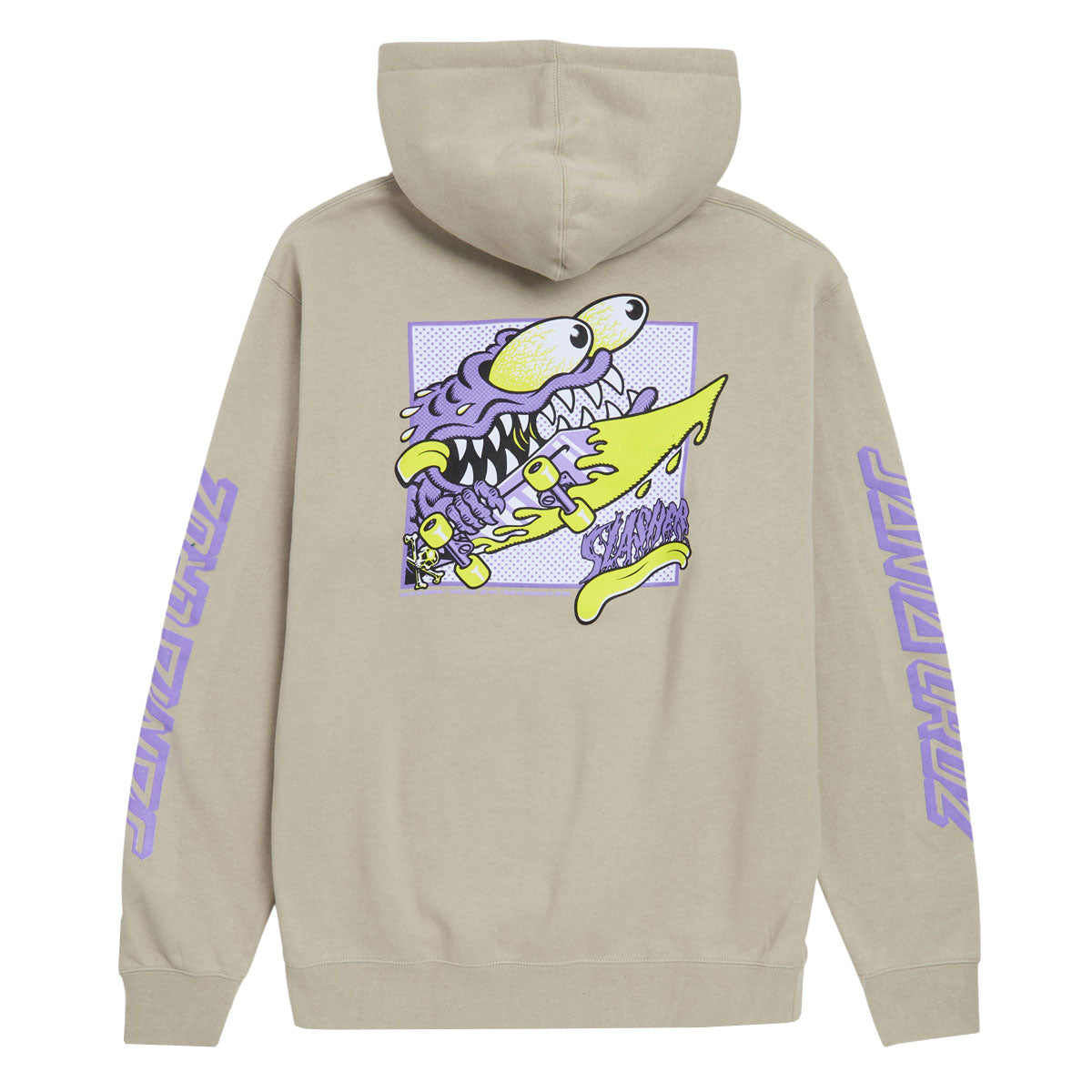 Santa Cruz Meek Slasher Box Hoodie - Cement image 1
