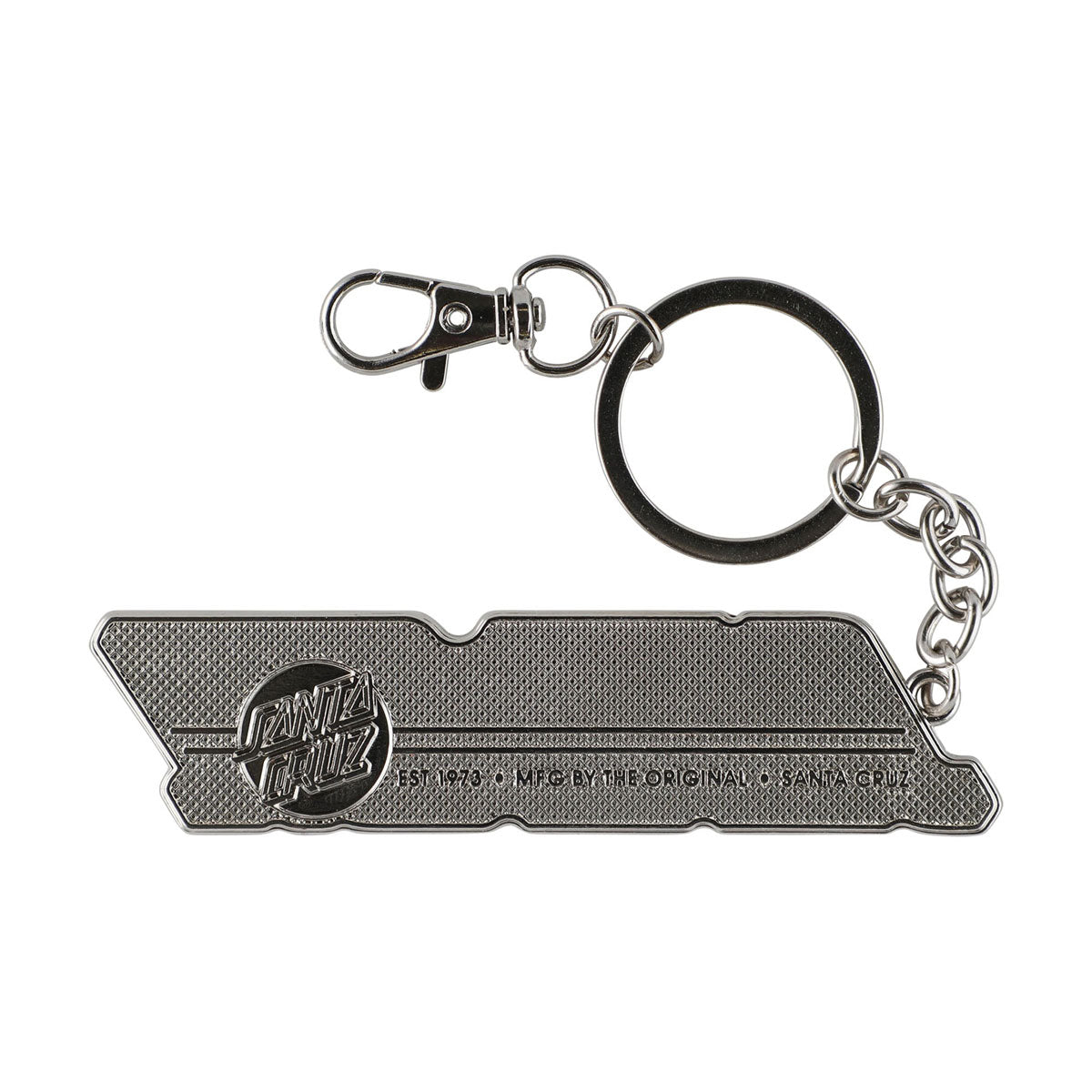 Santa Cruz Big Strip Keychain - Silver image 2