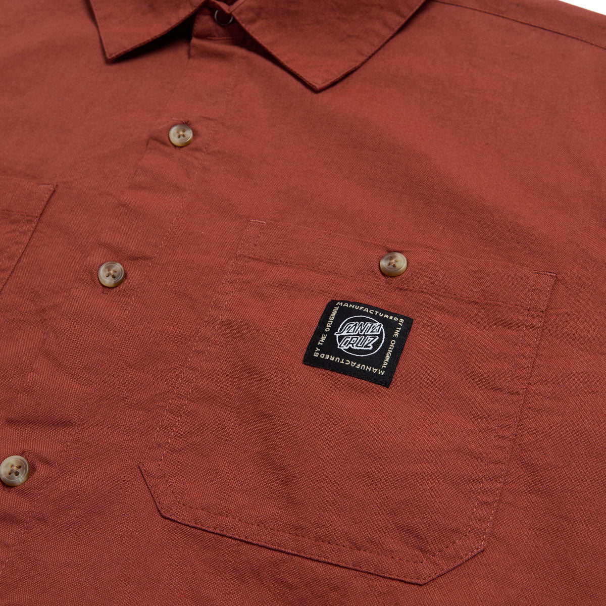 Santa Cruz Opus Work Shirt - Faded Brick image 2