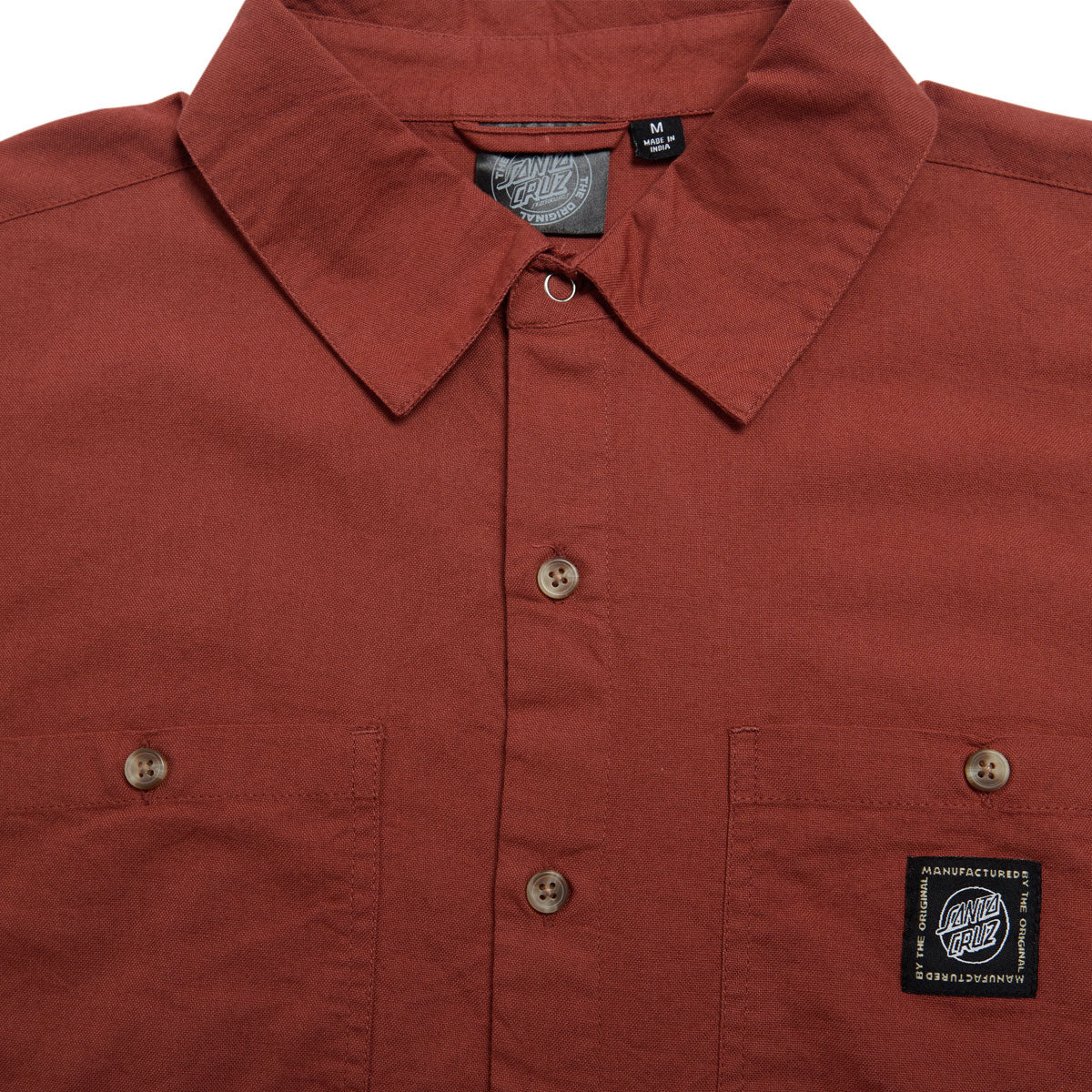 Santa Cruz Opus Work Shirt - Faded Brick image 3