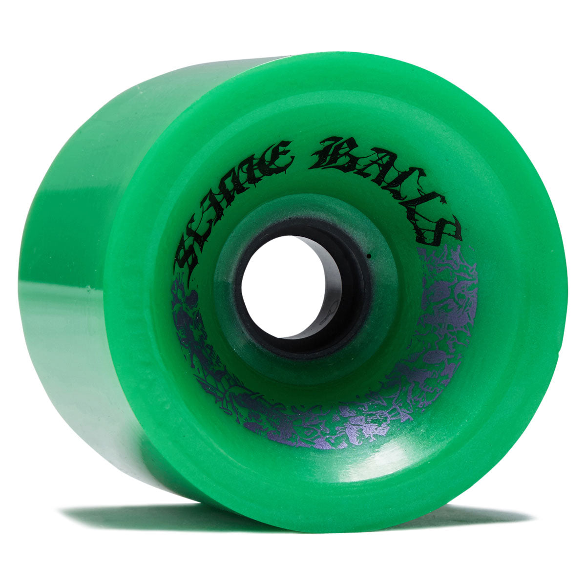 Slime Balls Mega Balls 78a Skateboard Wheels - Metallic Green - 80mm image 1