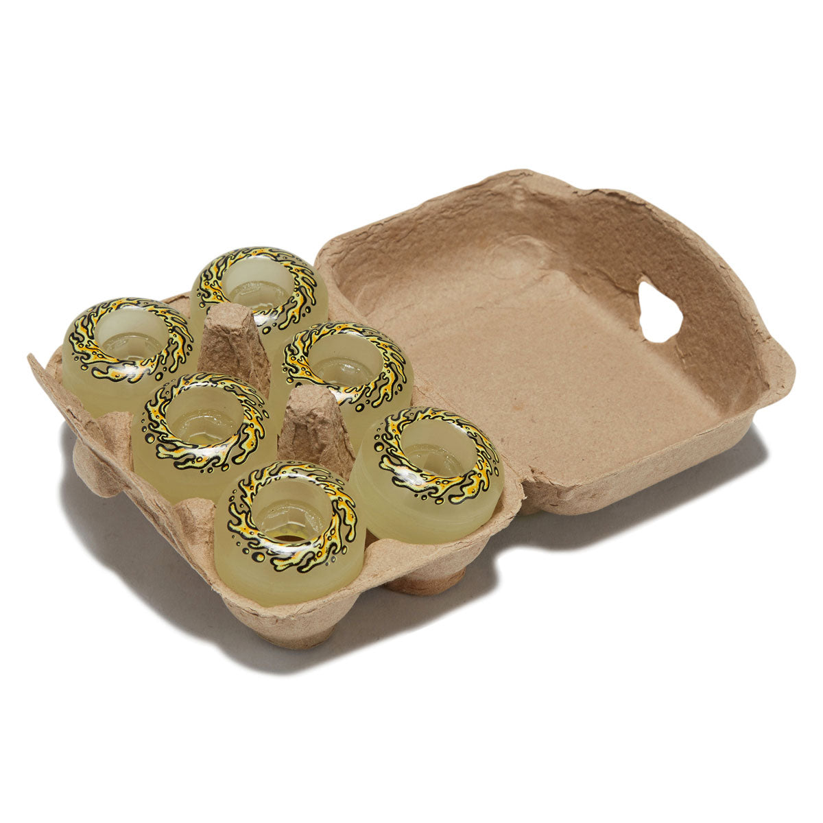 Slime Balls OG Eggs Mini Chubbies 99a Skateboard Wheels - Glow In The Dark - 45mm image 4