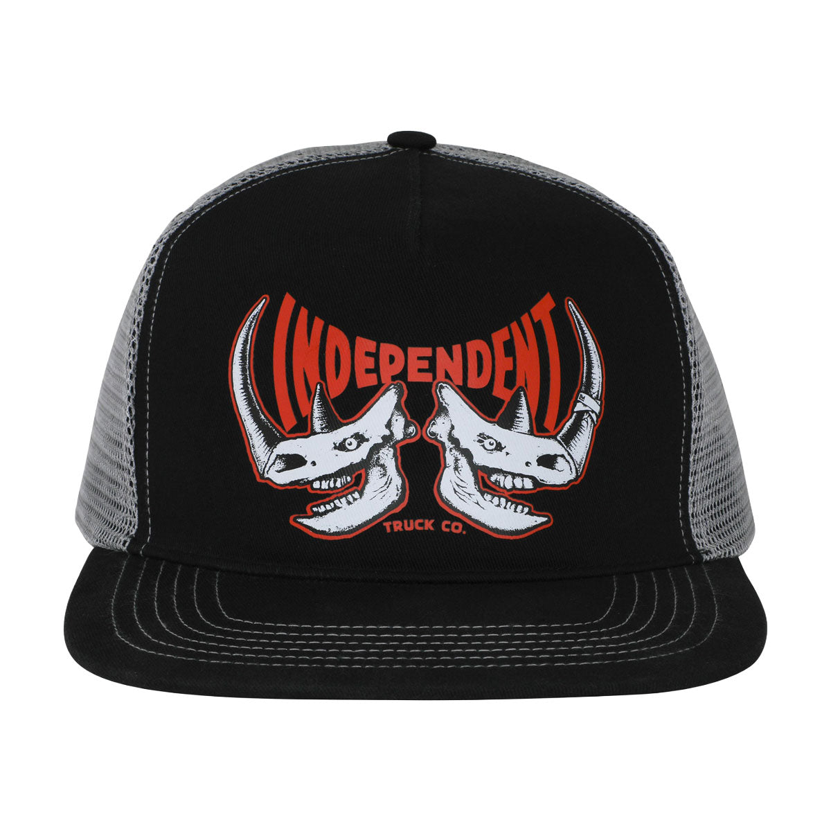 Independent x Rhino Mesh Trucker Hat - Black/Grey image 2