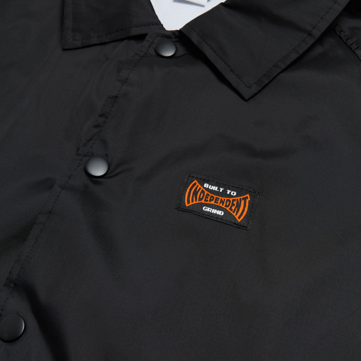 Independent Built To Grind Span Windbreaker Jacket - Black image 3