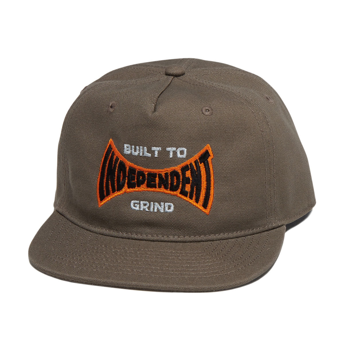 Independent Built To Grind Span Snapback Hat - Walnut image 1