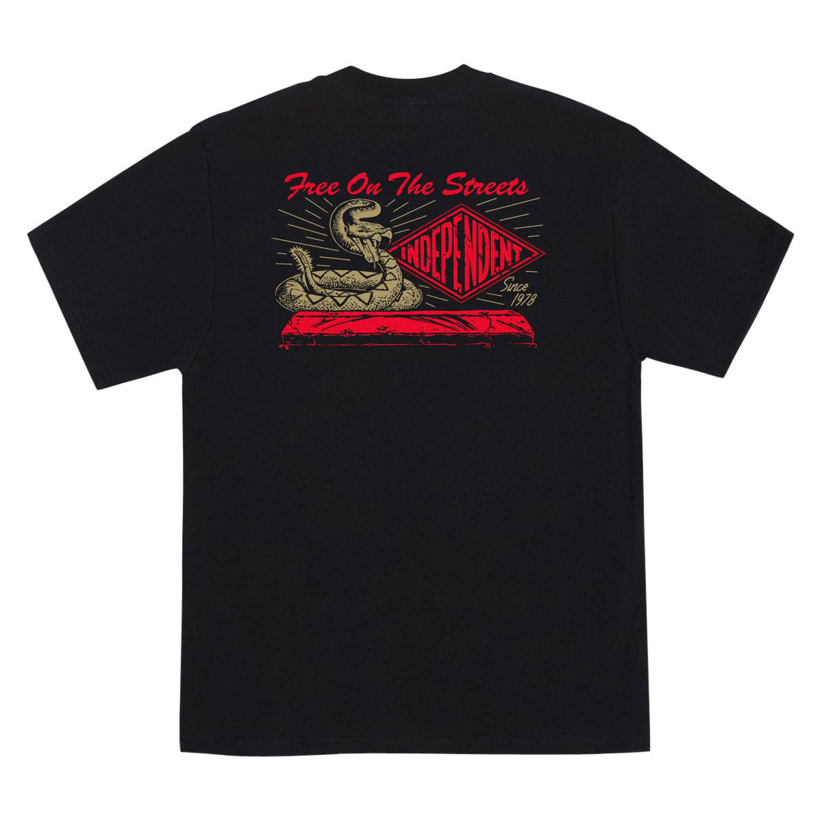 Independent Snake Bite T-Shirt - Black image 1